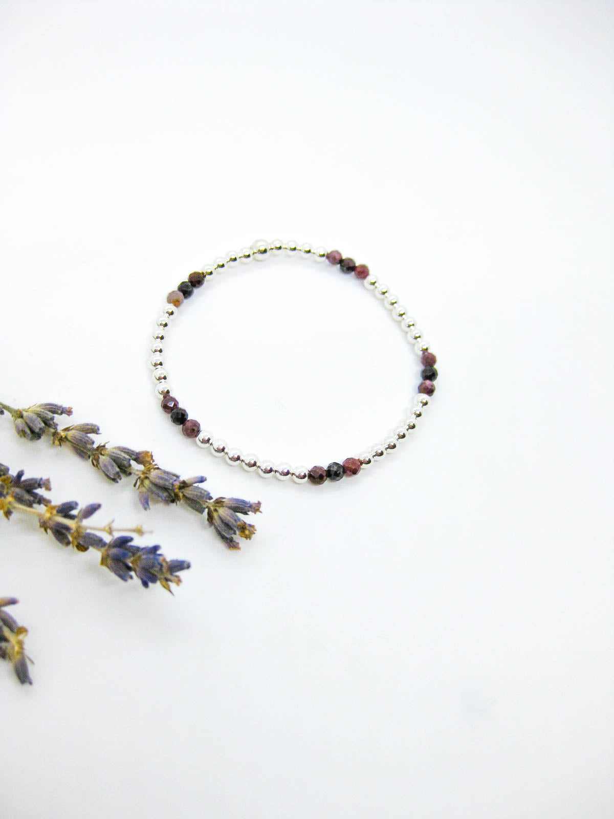 Juniper: Ruby Stretch Bracelet
