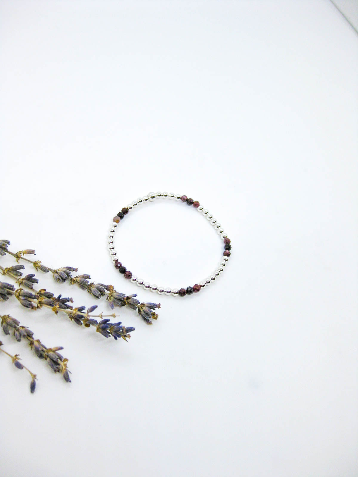 Juniper: Ruby Stretch Bracelet