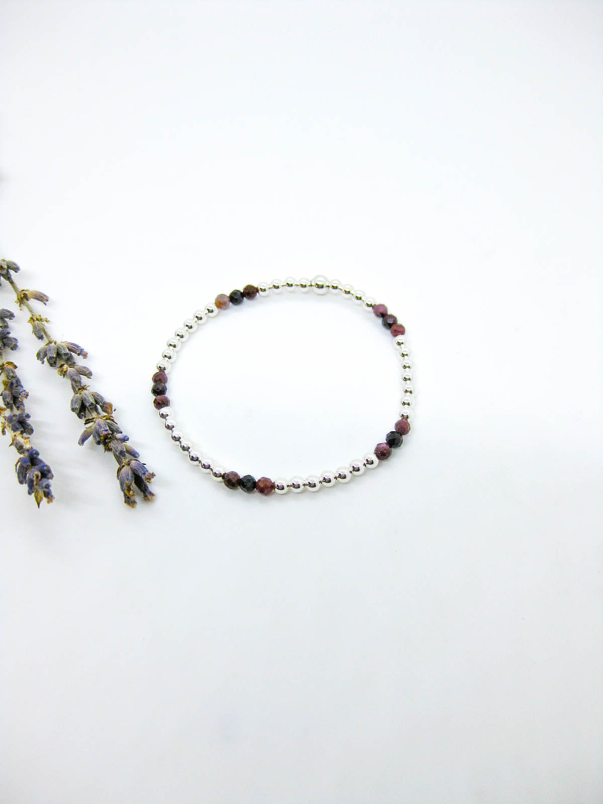 Juniper: Ruby Stretch Bracelet