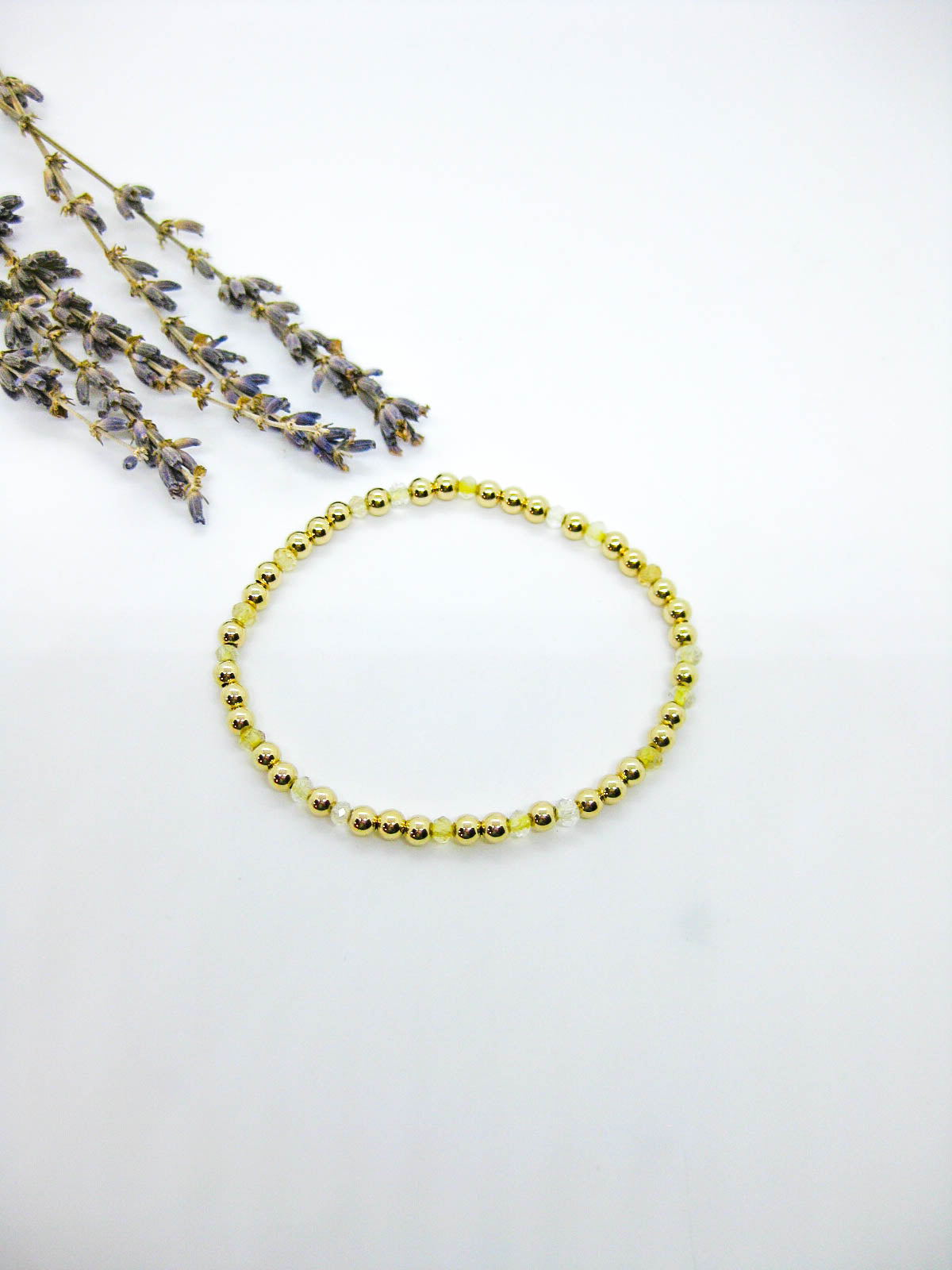 Sage: Citrine Stretch Bracelet