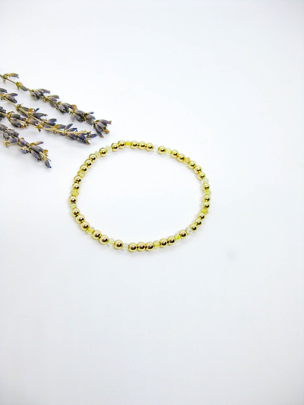 Sage: Citrine Stretch Bracelet