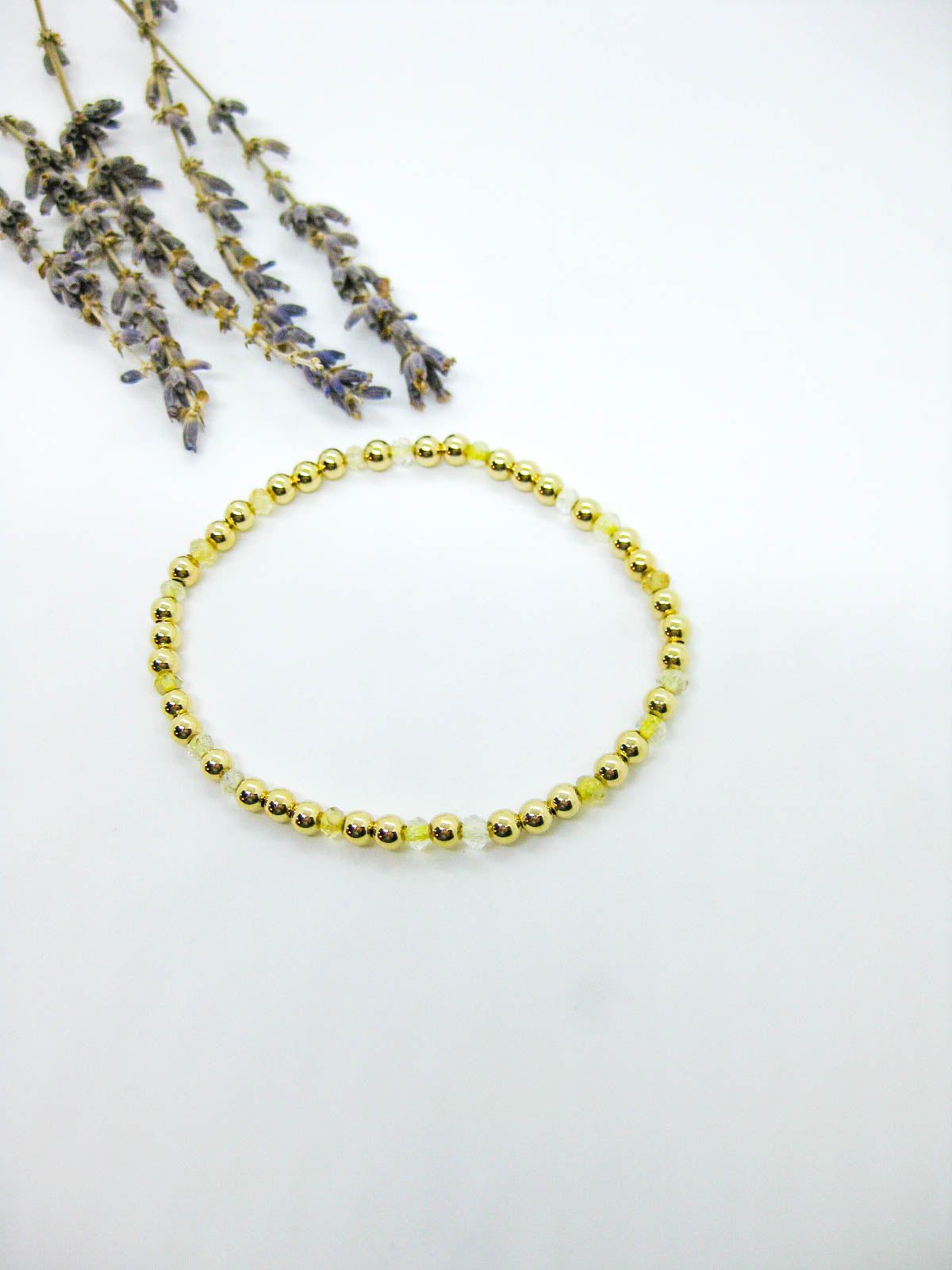 Sage: Citrine Stretch Bracelet