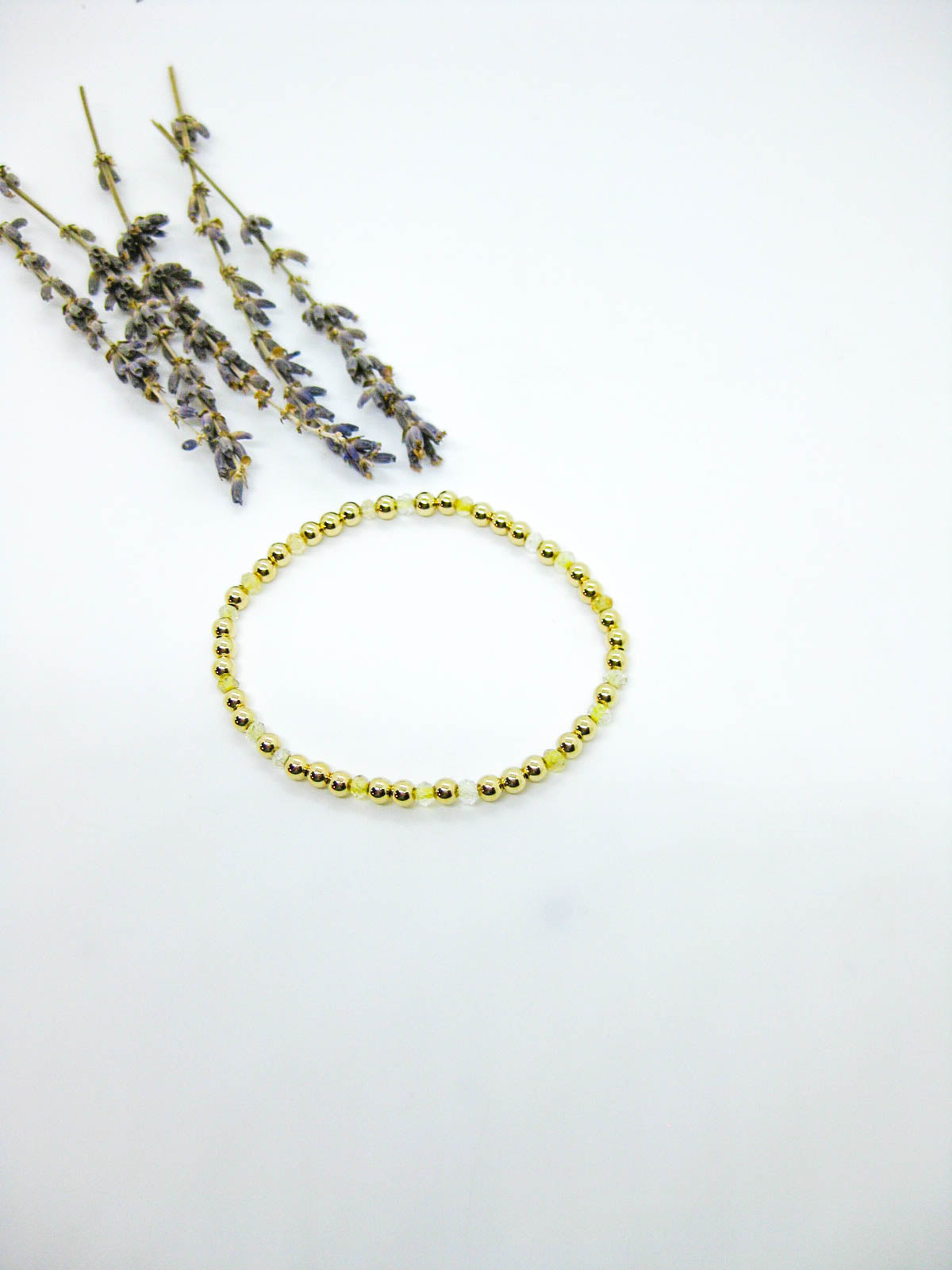 Sage: Citrine Stretch Bracelet
