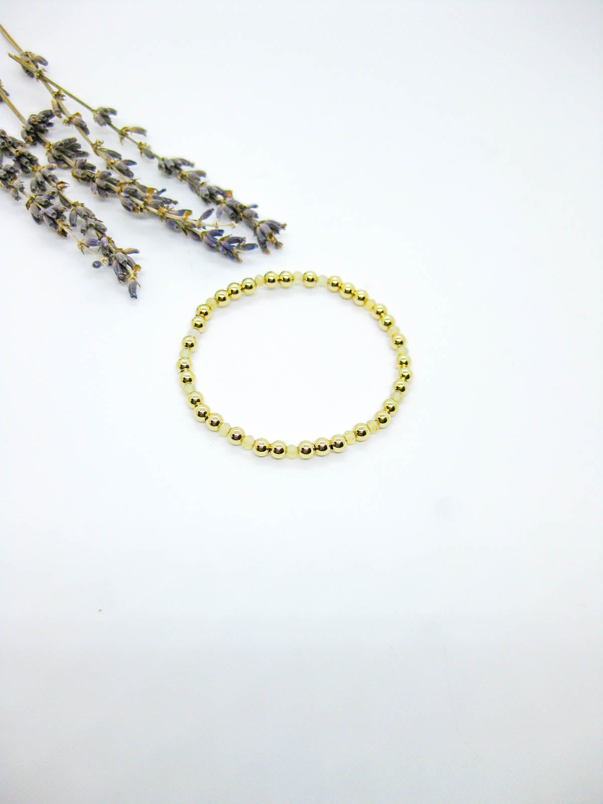 Sage: Opal Stretch Bracelet