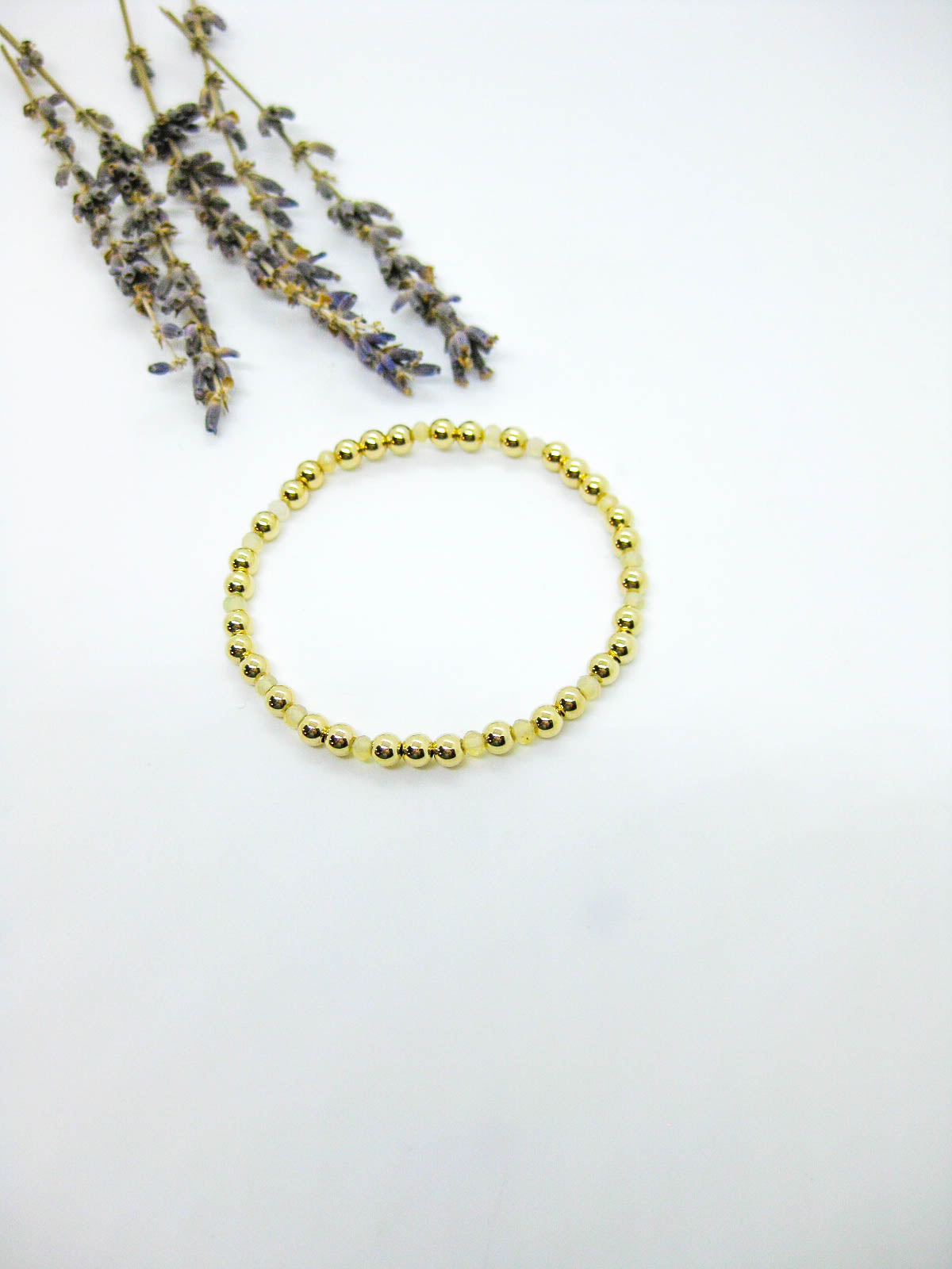 Sage: Opal Stretch Bracelet