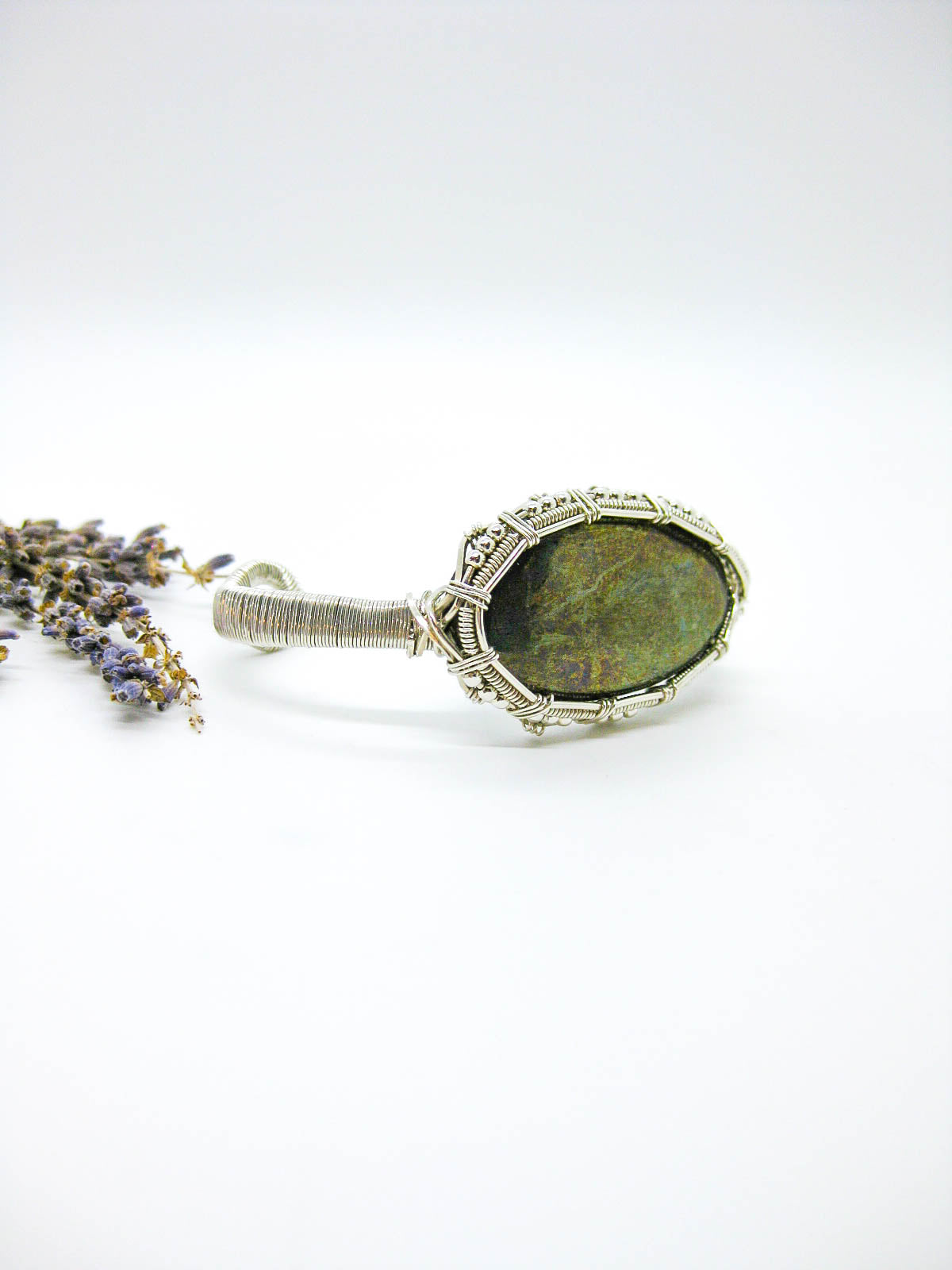Rose: Pyrite Cuff Bracelet - OAK