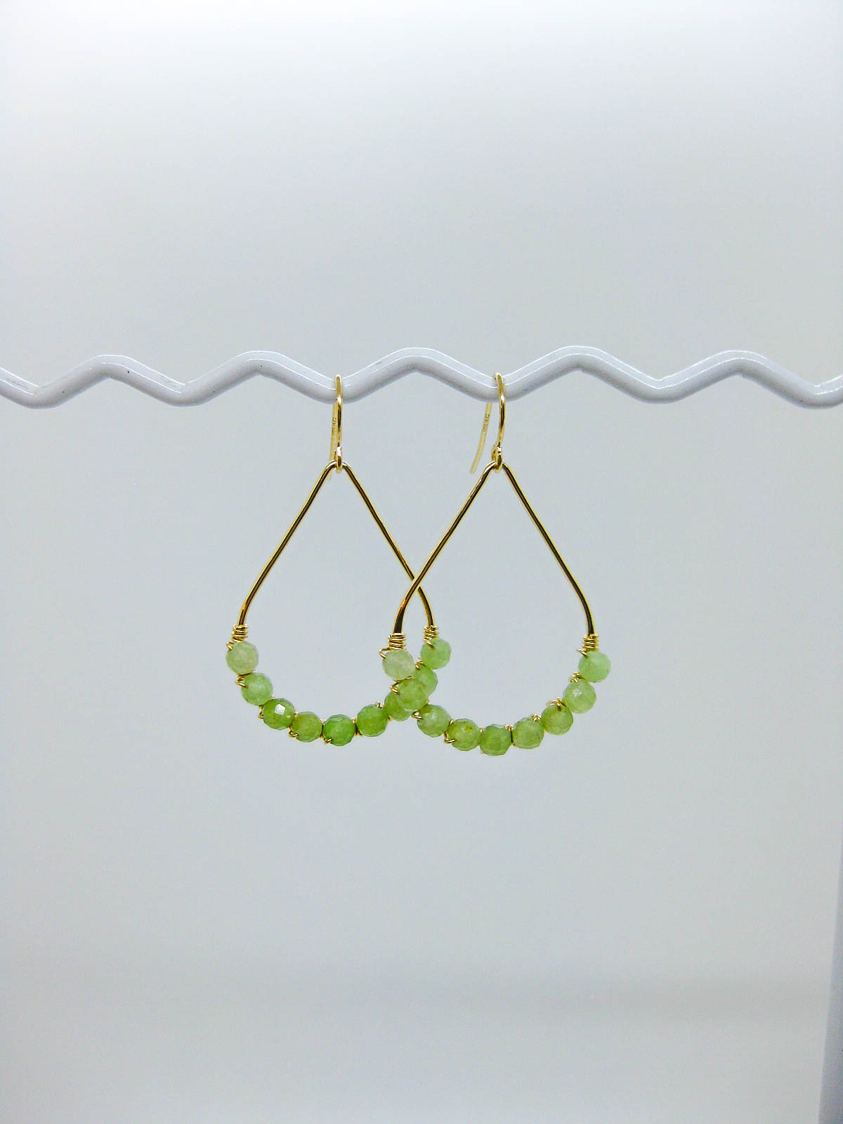 Bluebell: Jade Earrings