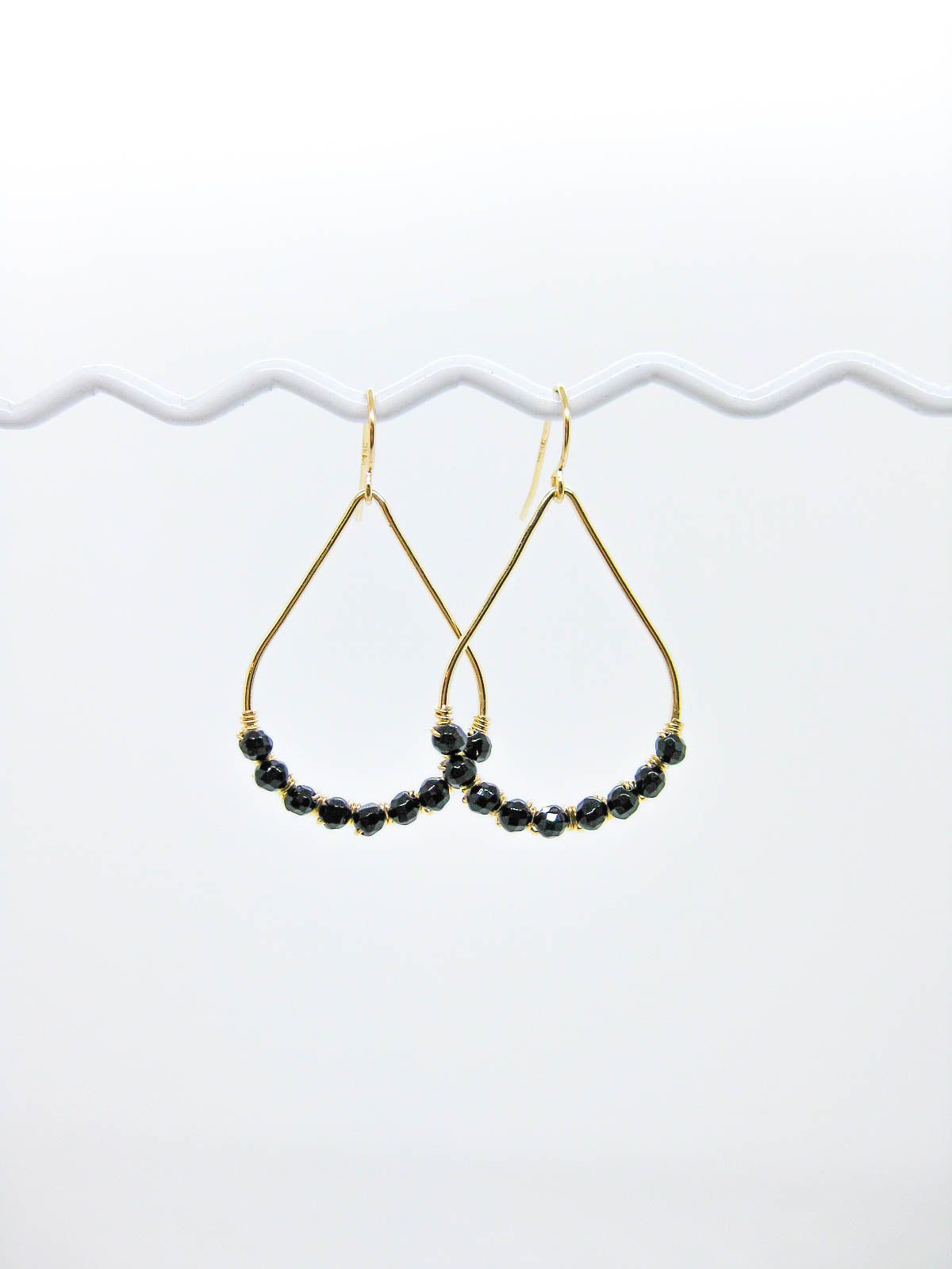 Bluebell: Onyx Earrings