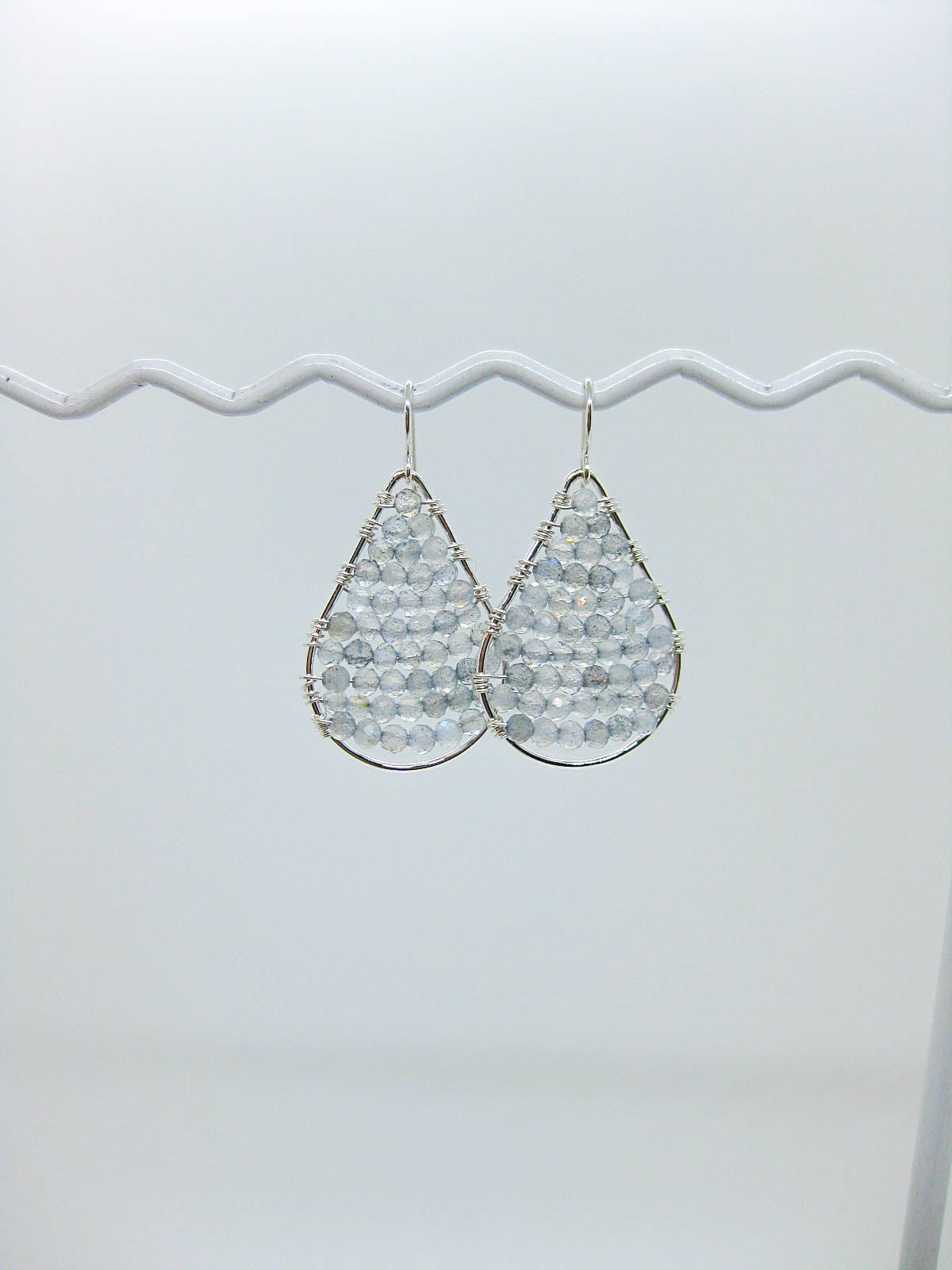 Byrony: Labradorite Earrings