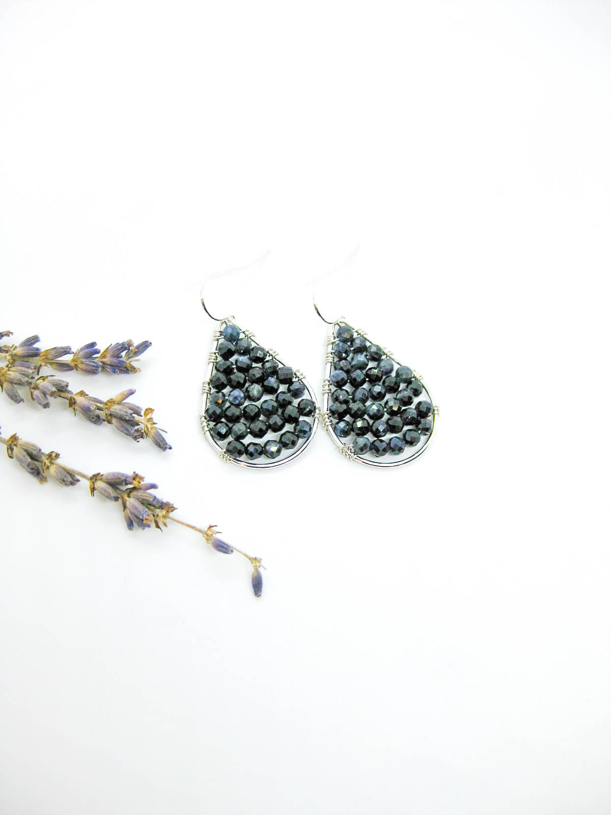 Byrony: Sapphire Earrings