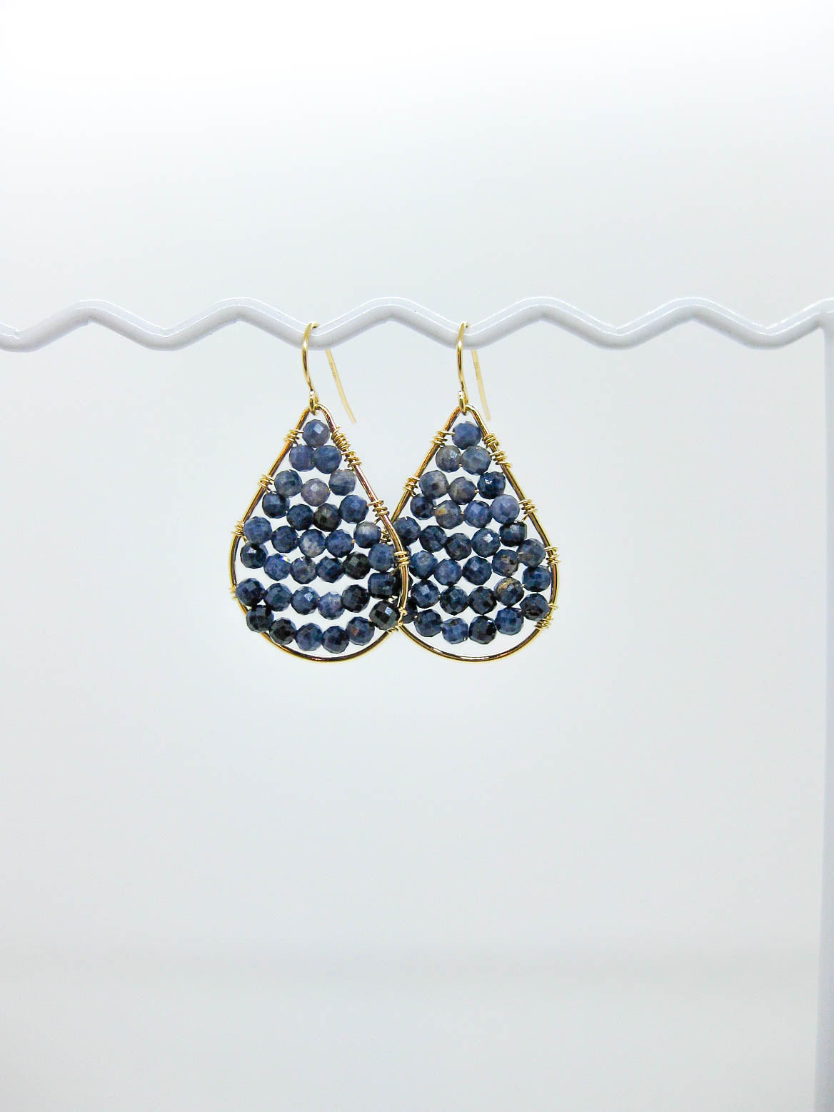 Byrony: Sapphire Earrings