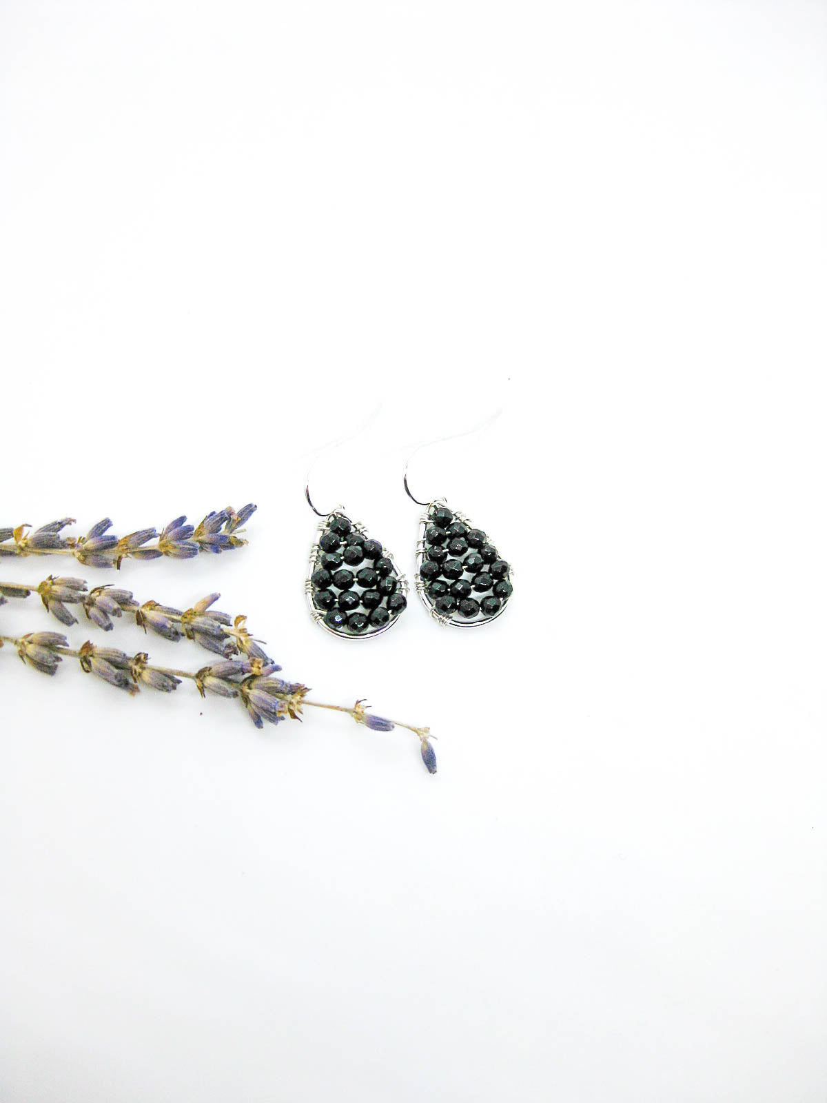Cassia: Onyx Earrings