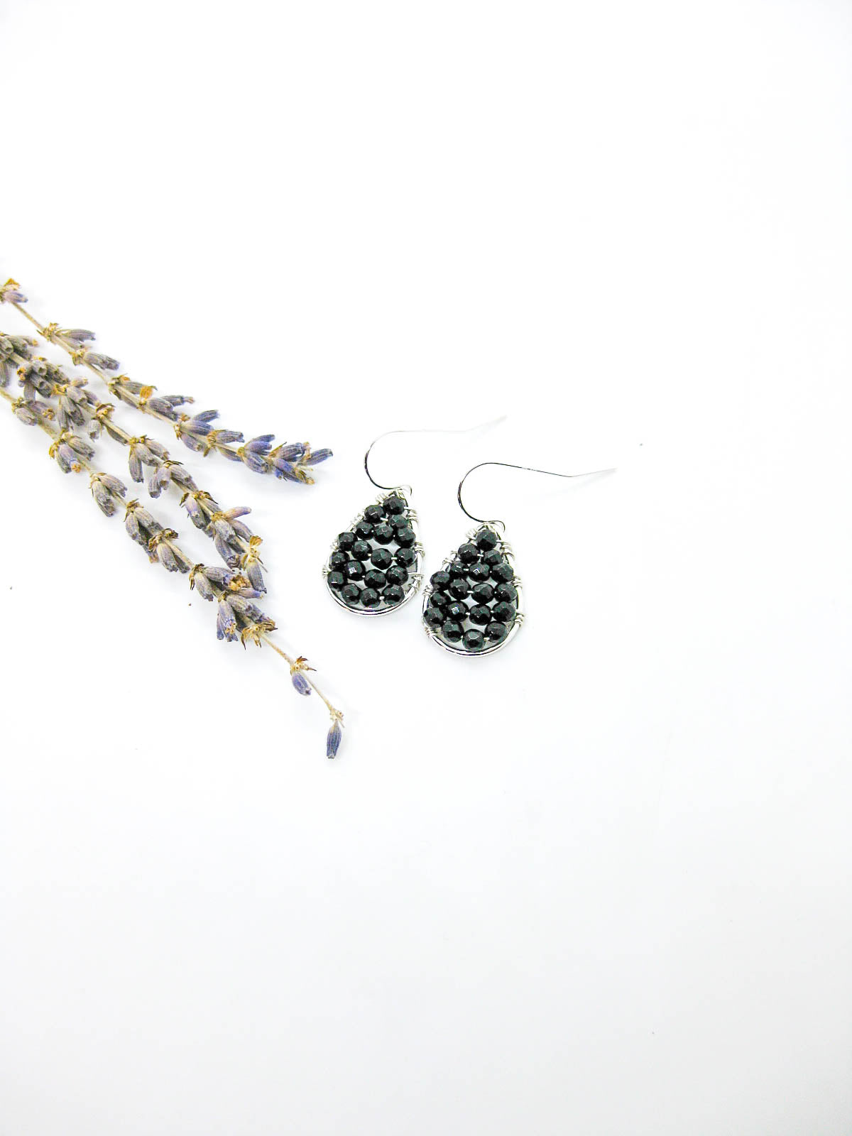 Cassia: Onyx Earrings