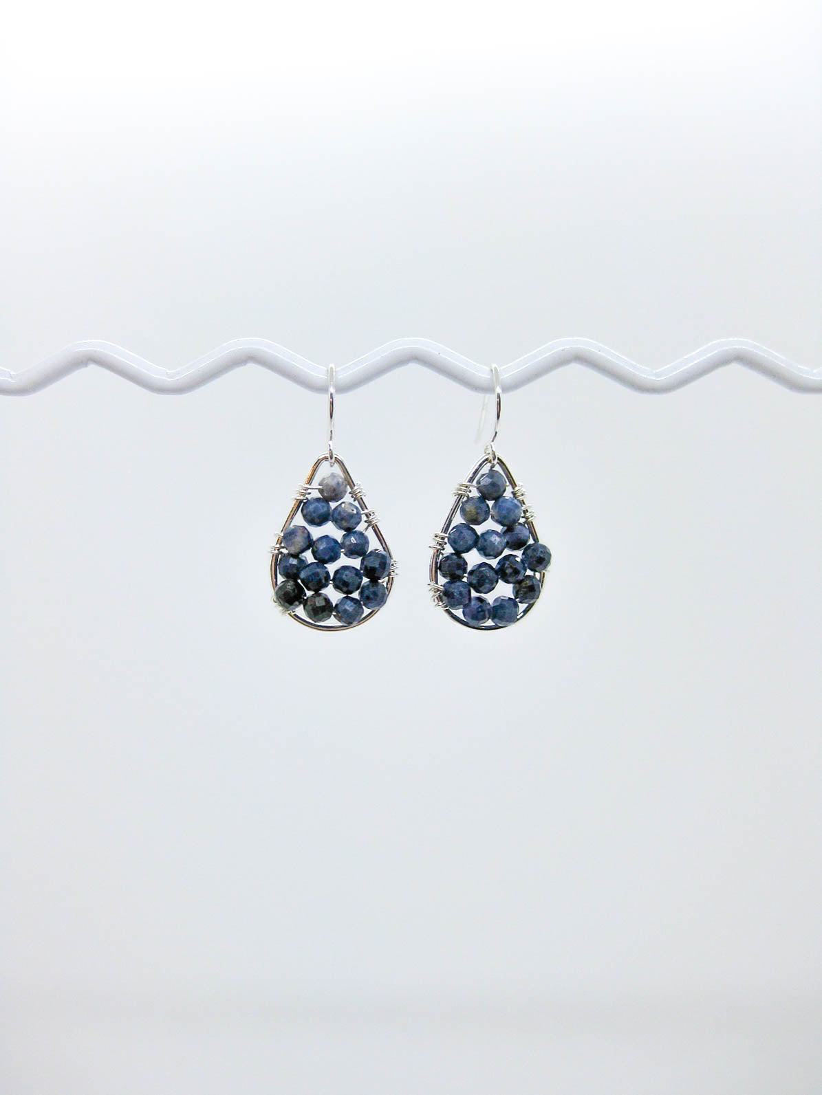 Cassia: Sapphire Earrings