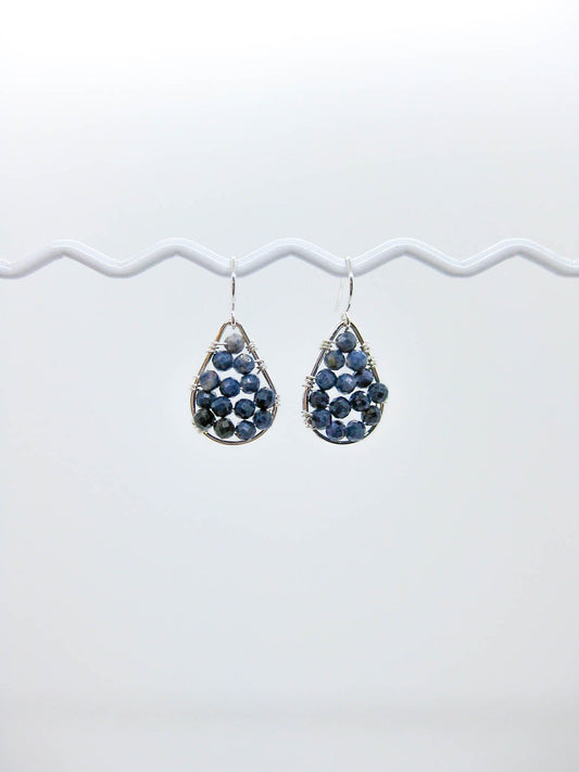 Cassia: Sapphire Earrings