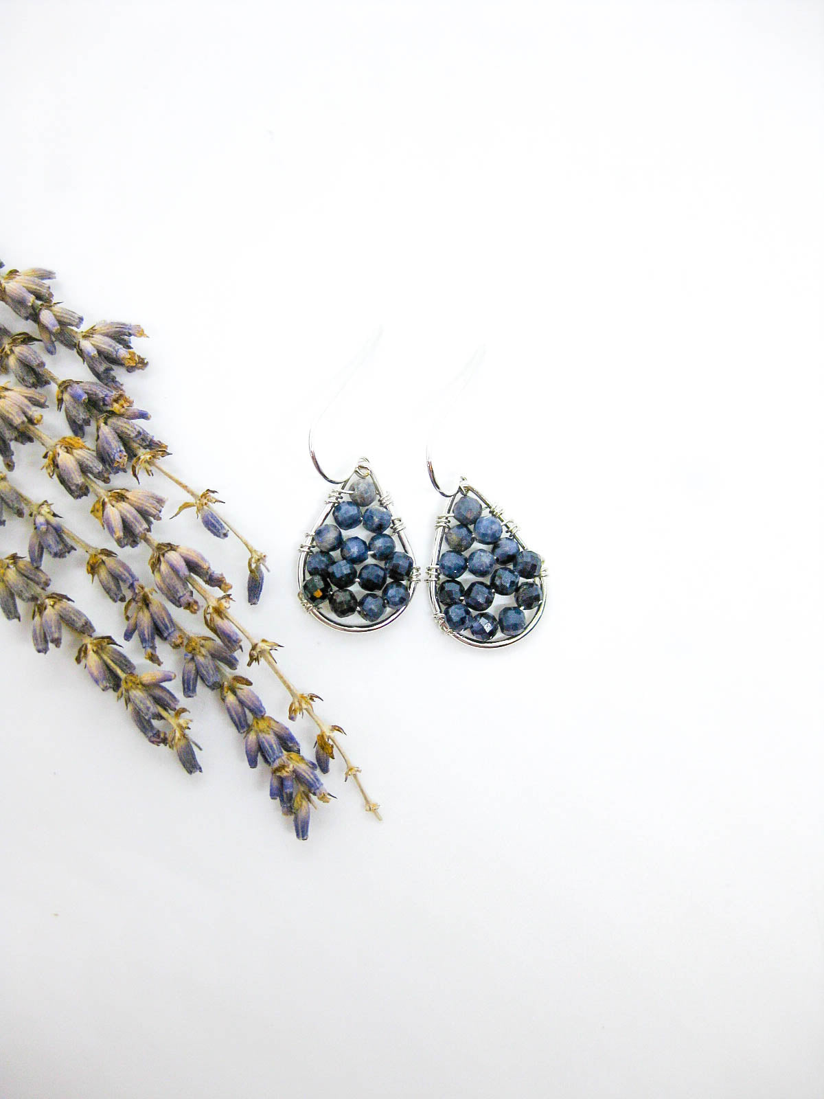 Cassia: Sapphire Earrings