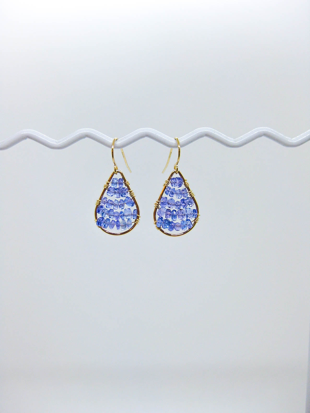 Cassia: Tanzanite Earrings