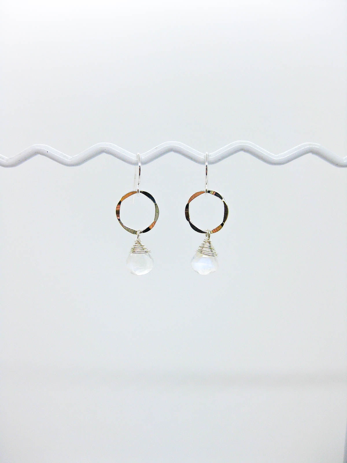 Daisy: Moonstone Earrings