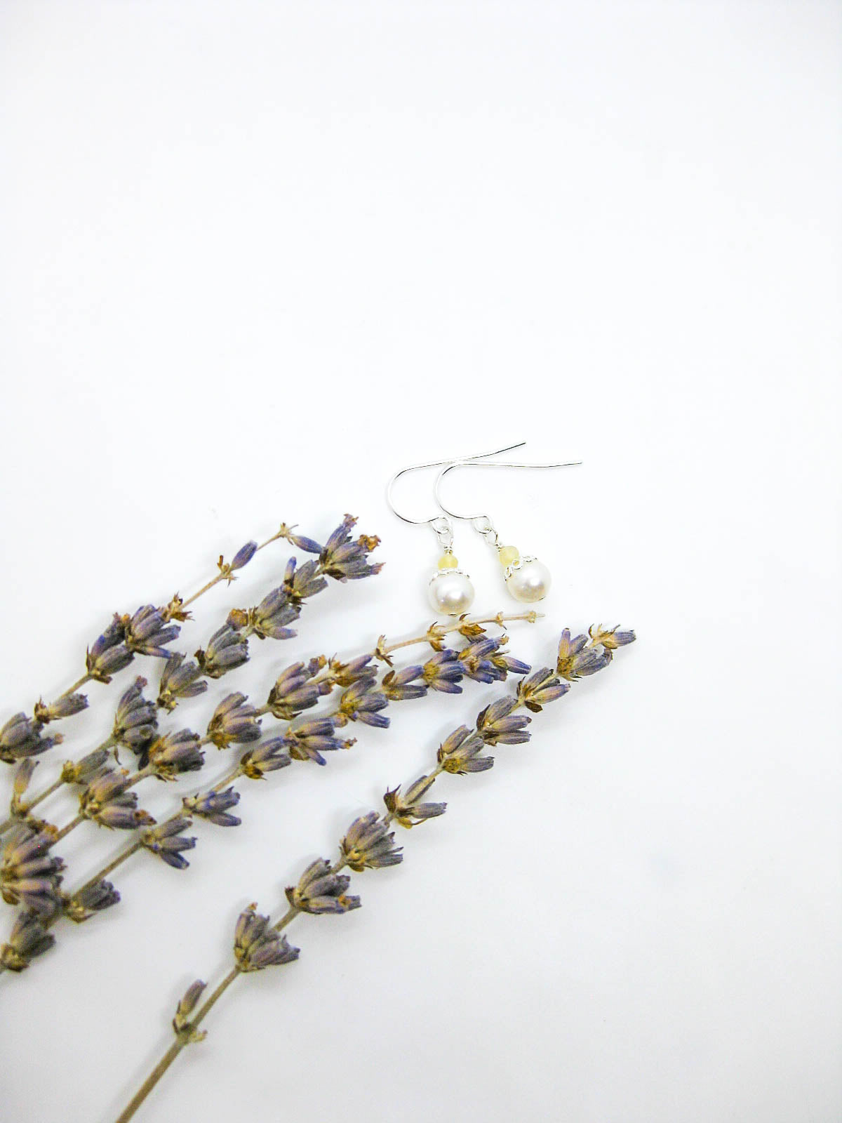 Heather: Opal Pearl Earrings