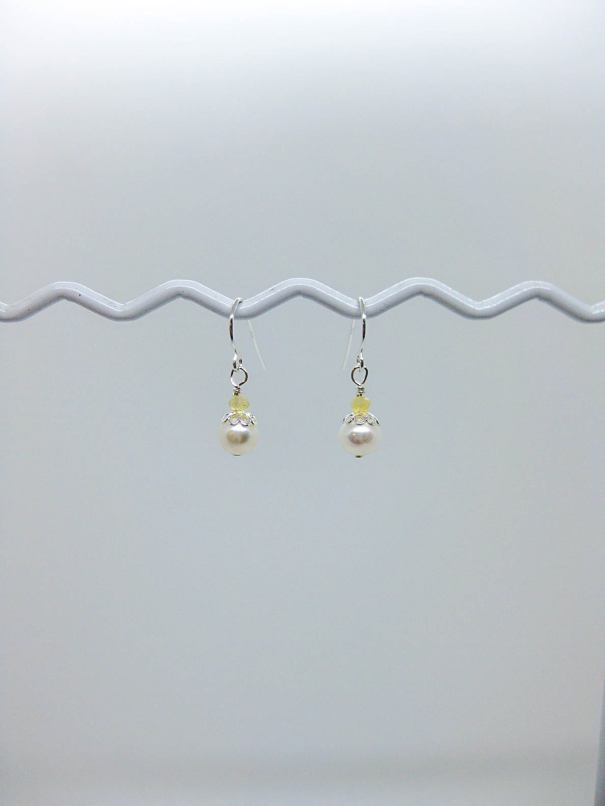Heather: Opal Pearl Earrings