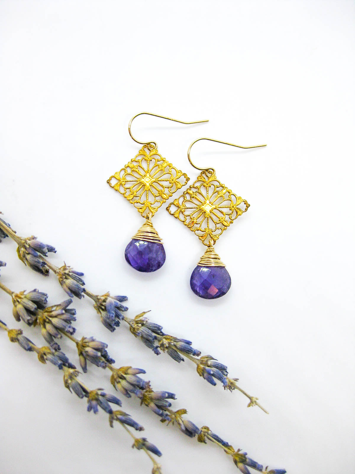 Lotus Earrings