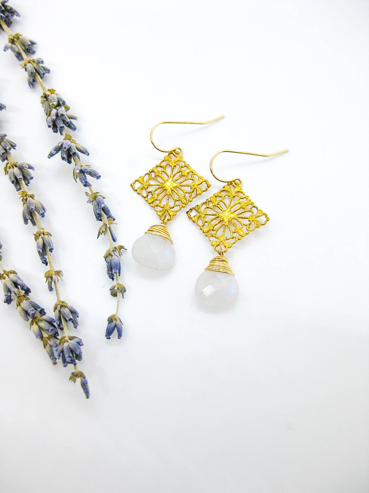 Lotus Earrings