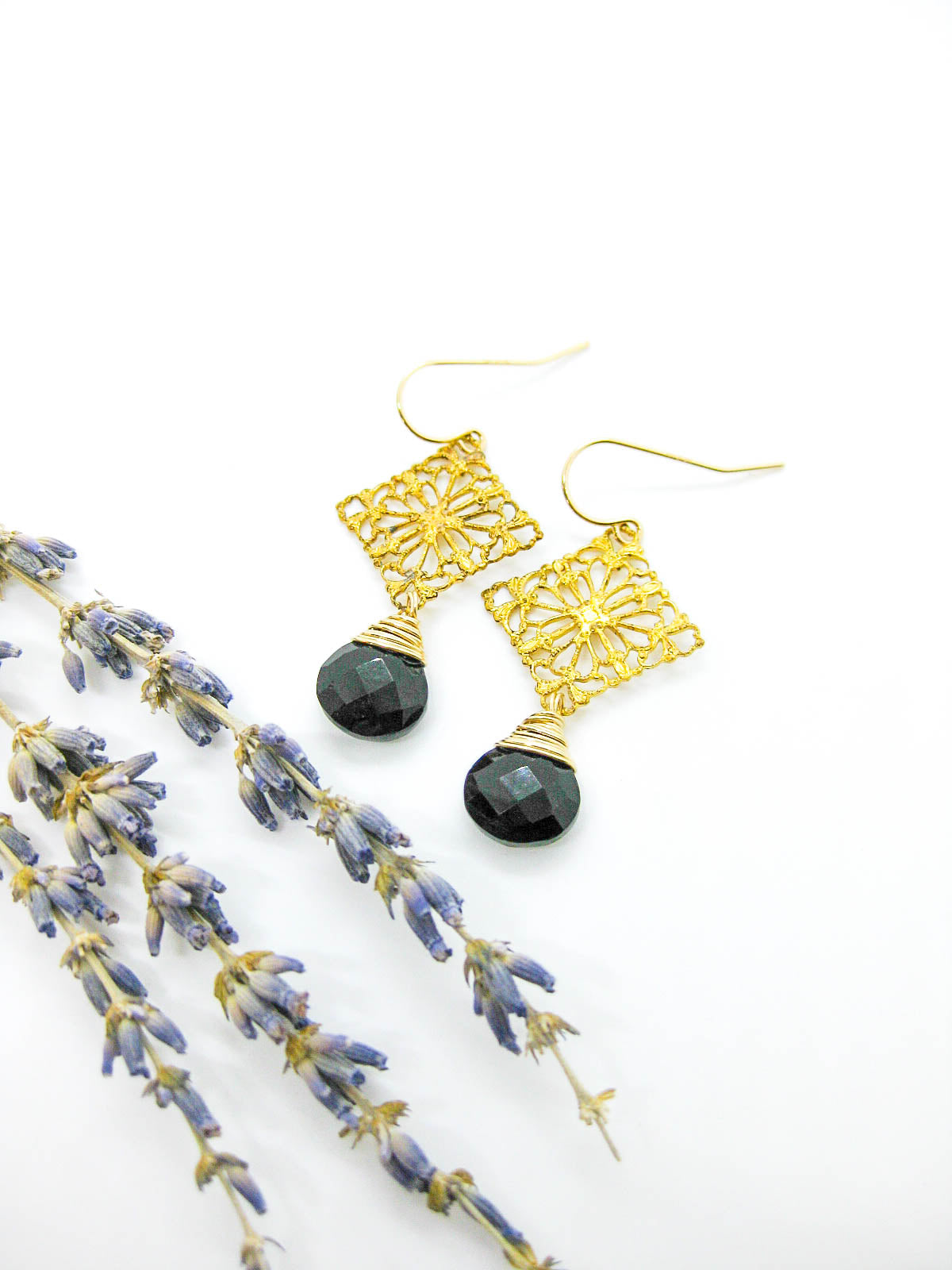 Lotus Earrings