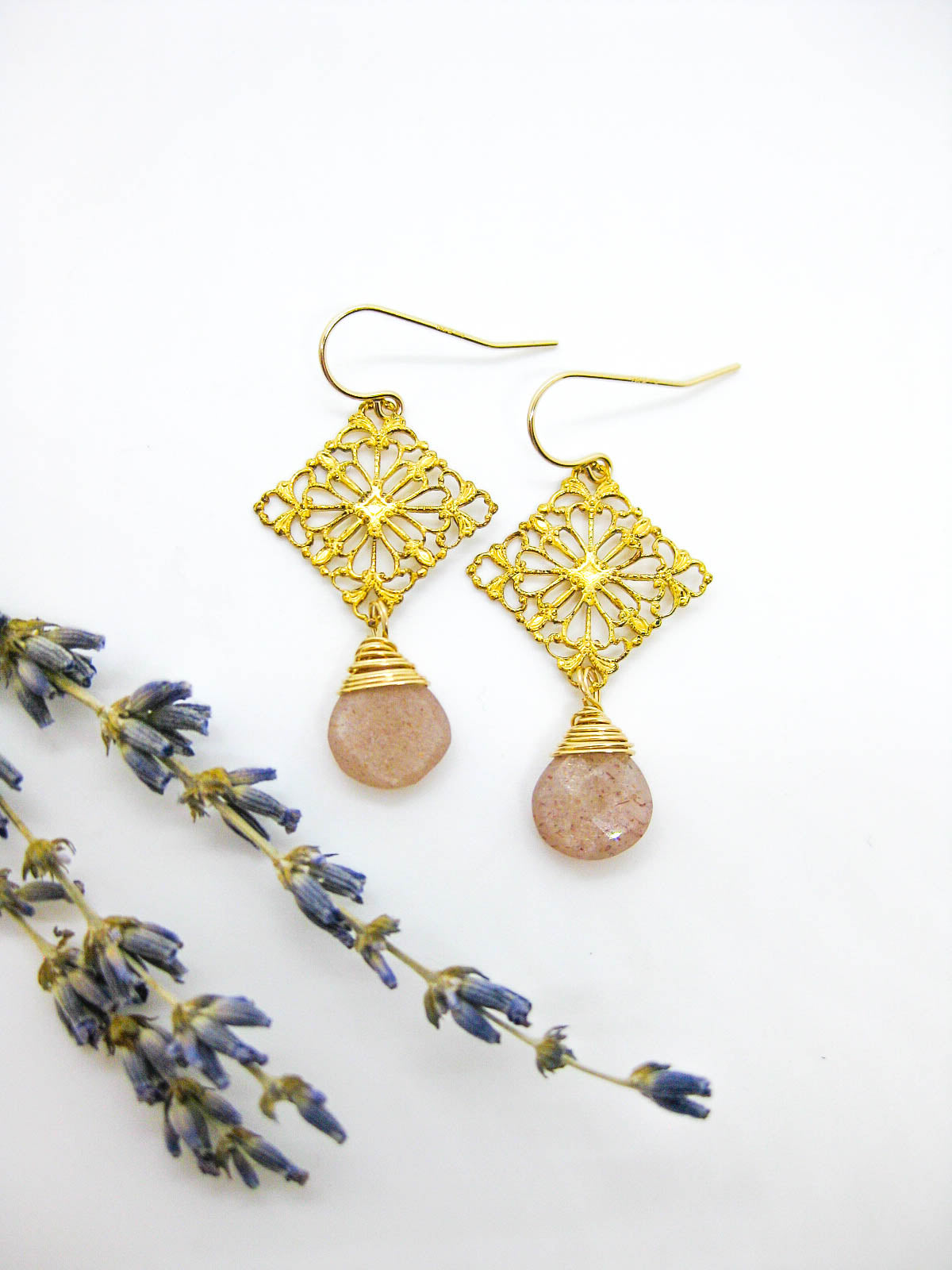 Lotus Earrings