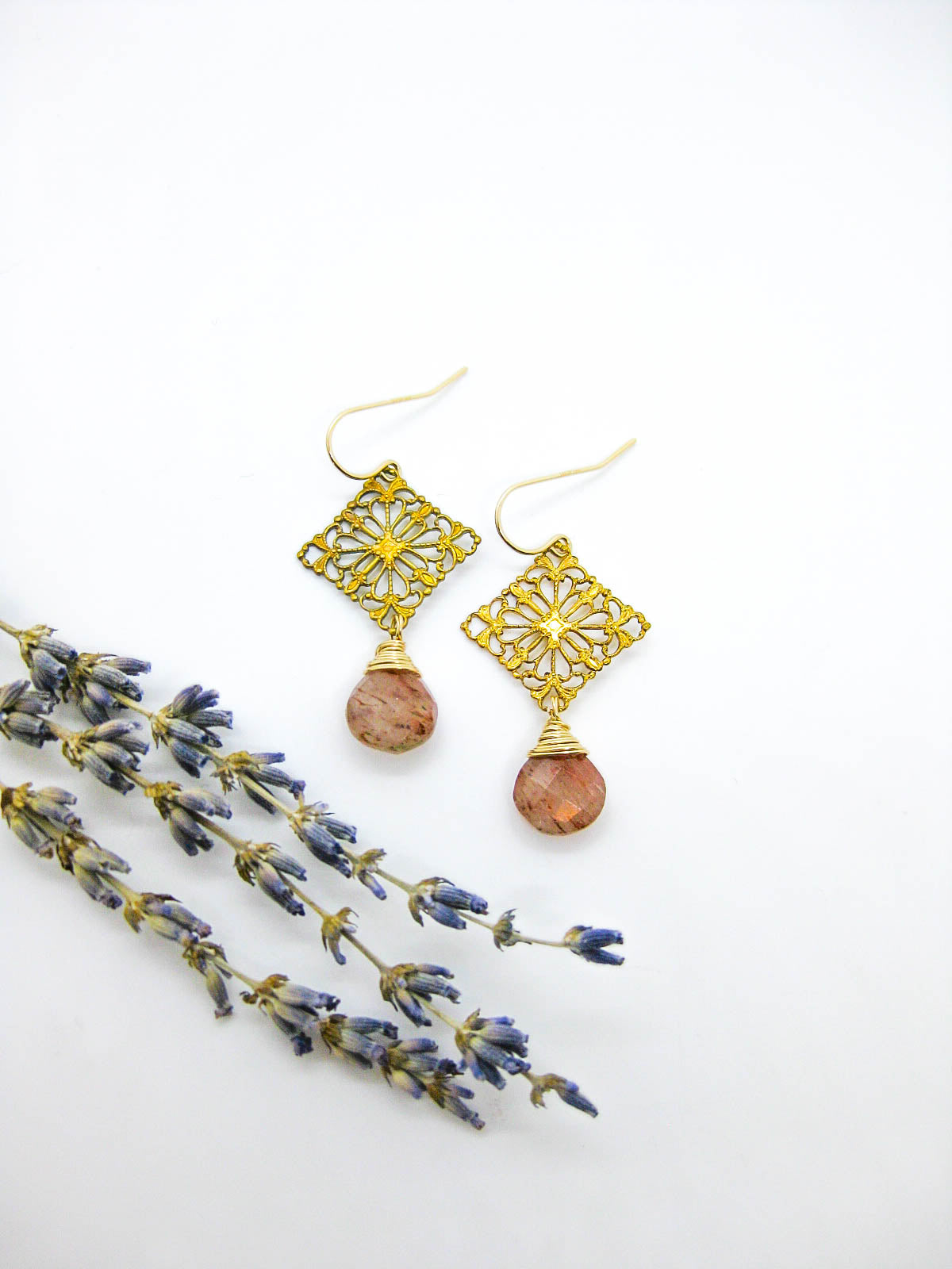 Lotus Earrings