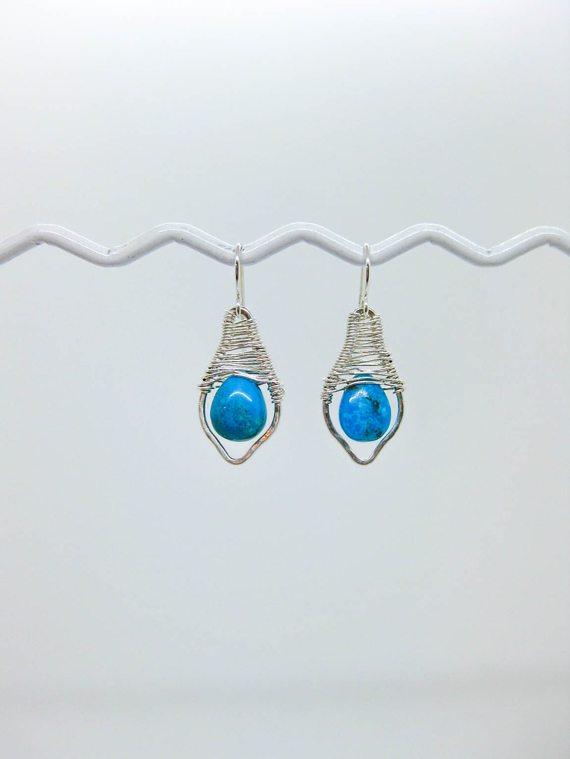 Petal: Turquoise Earrings