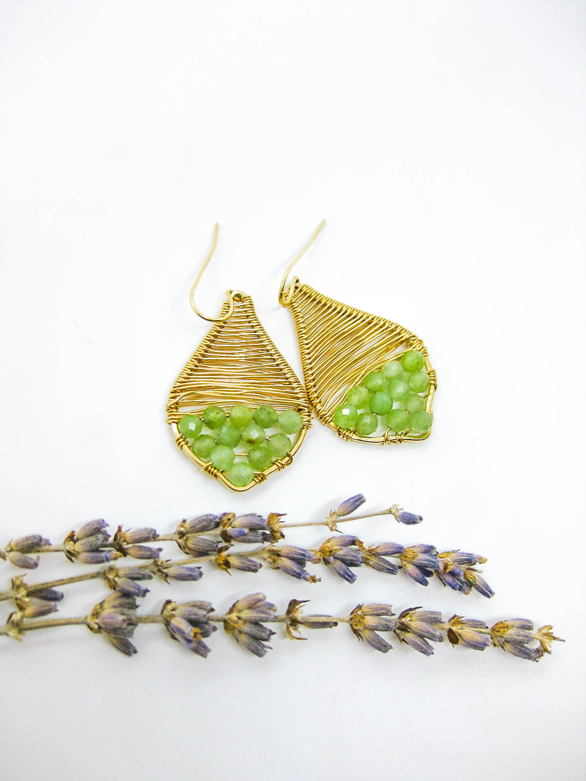 Stargazer: Jade Earrings