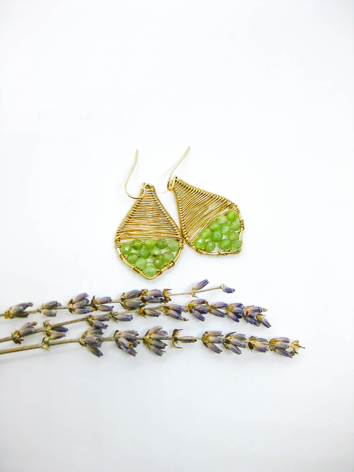 Stargazer: Jade Earrings