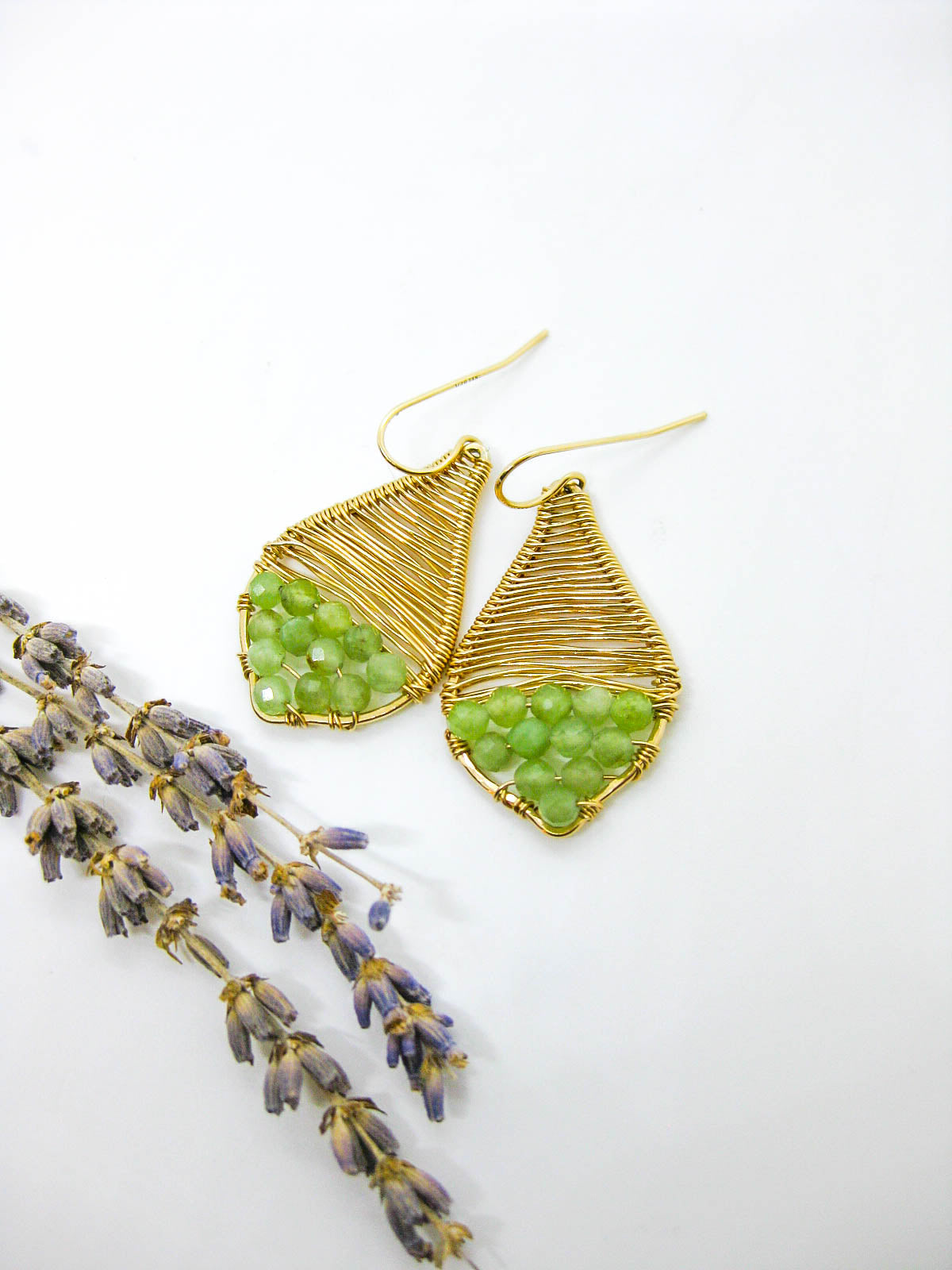 Stargazer: Jade Earrings