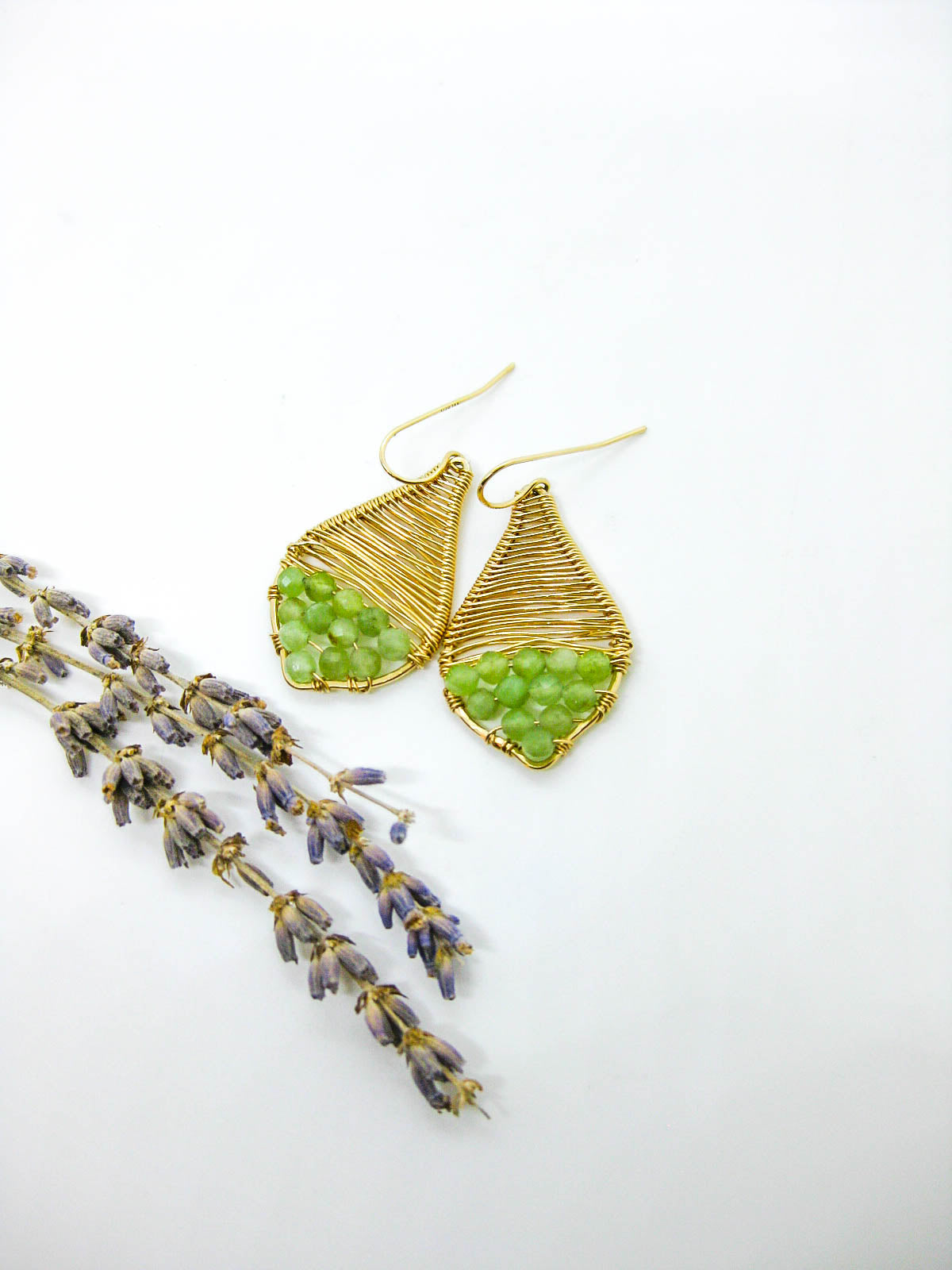 Stargazer: Jade Earrings