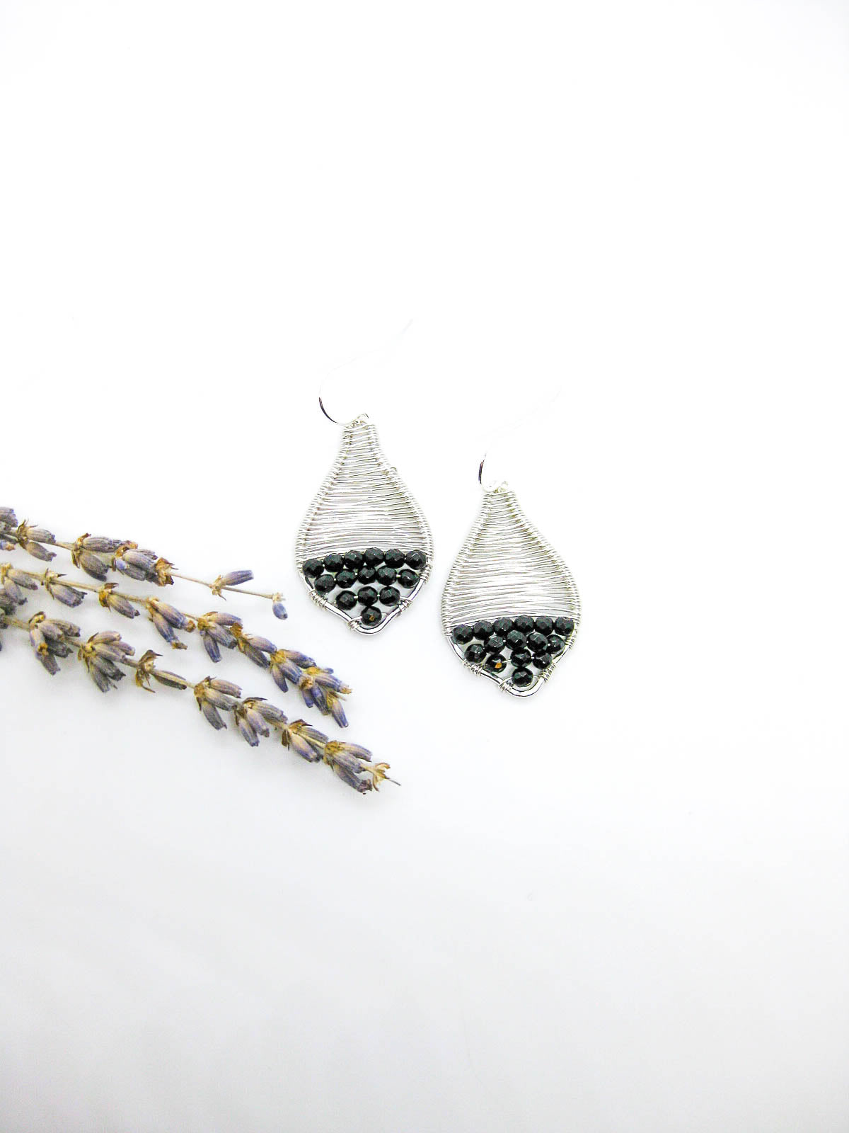 Stargazer: Onyx Earrings