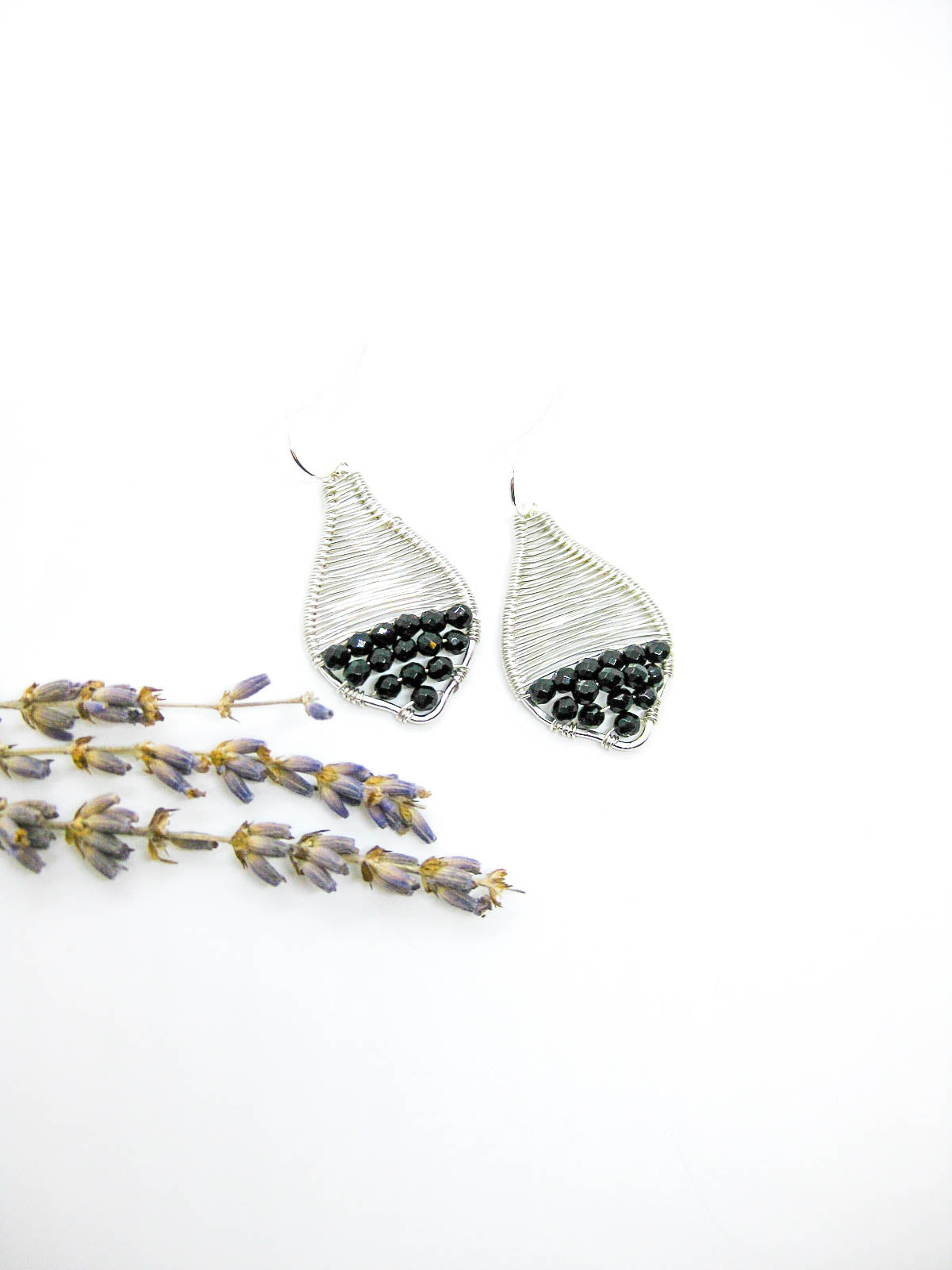 Stargazer: Onyx Earrings