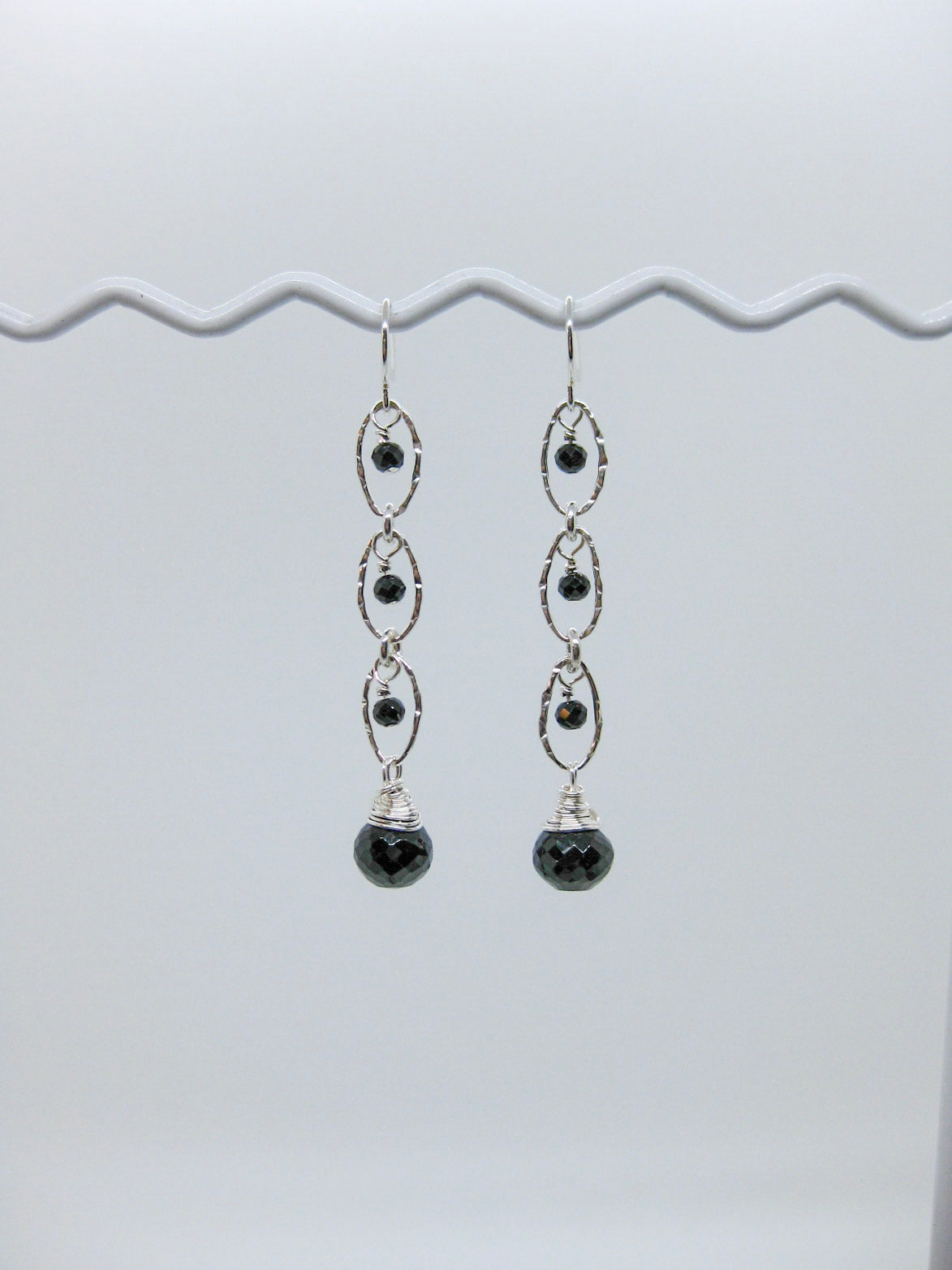 Lilac: Onyx Earrings