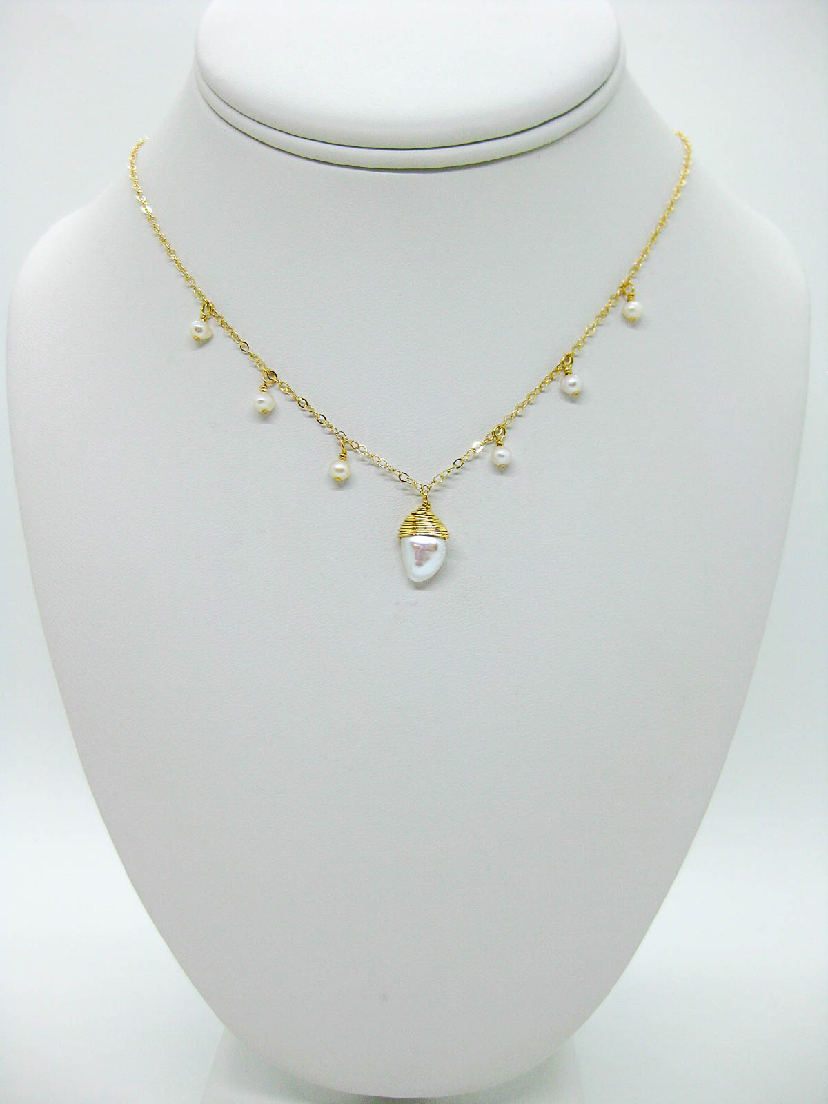 Chamomile: Pearl Necklace