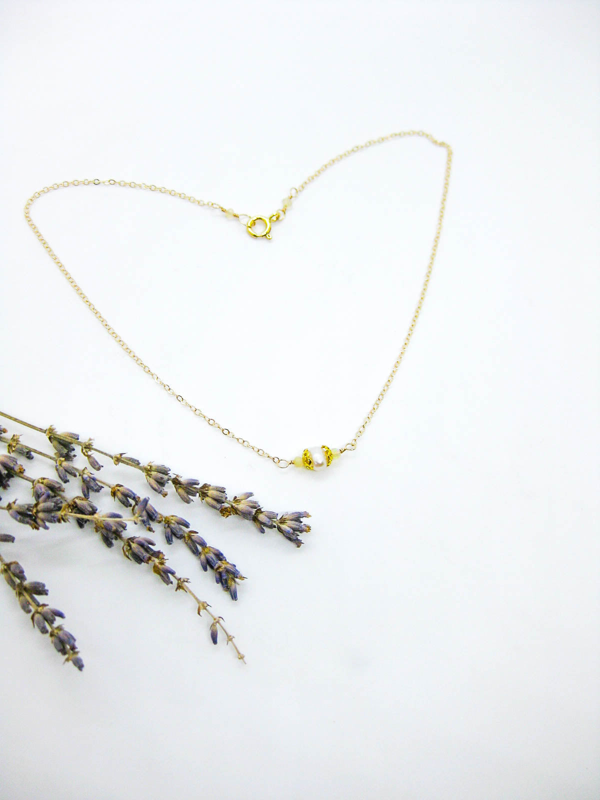 Heather: Opal Pearl Choker