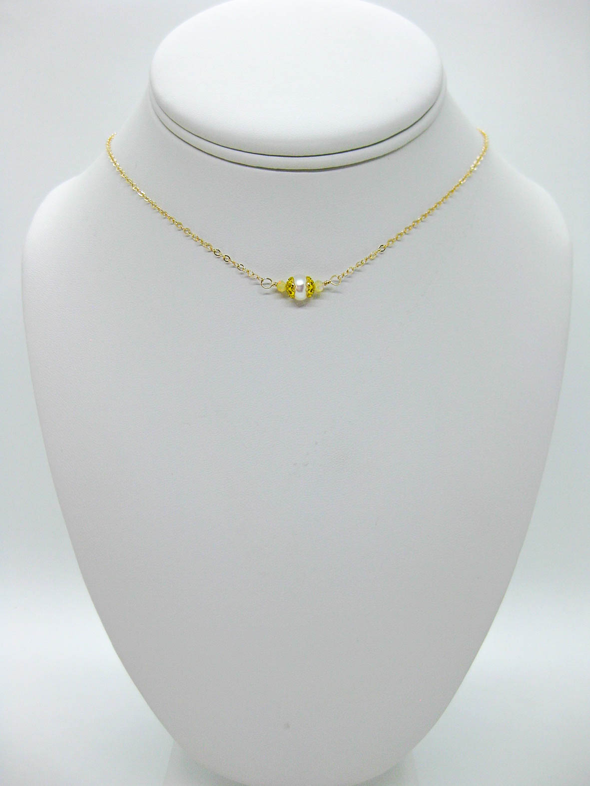 Heather: Opal Pearl Choker