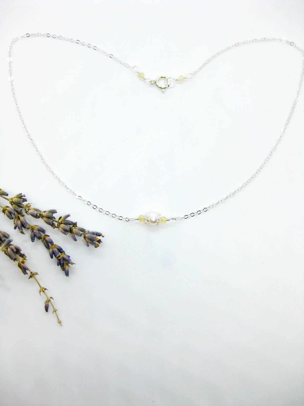 Heather: Opal Pearl Choker