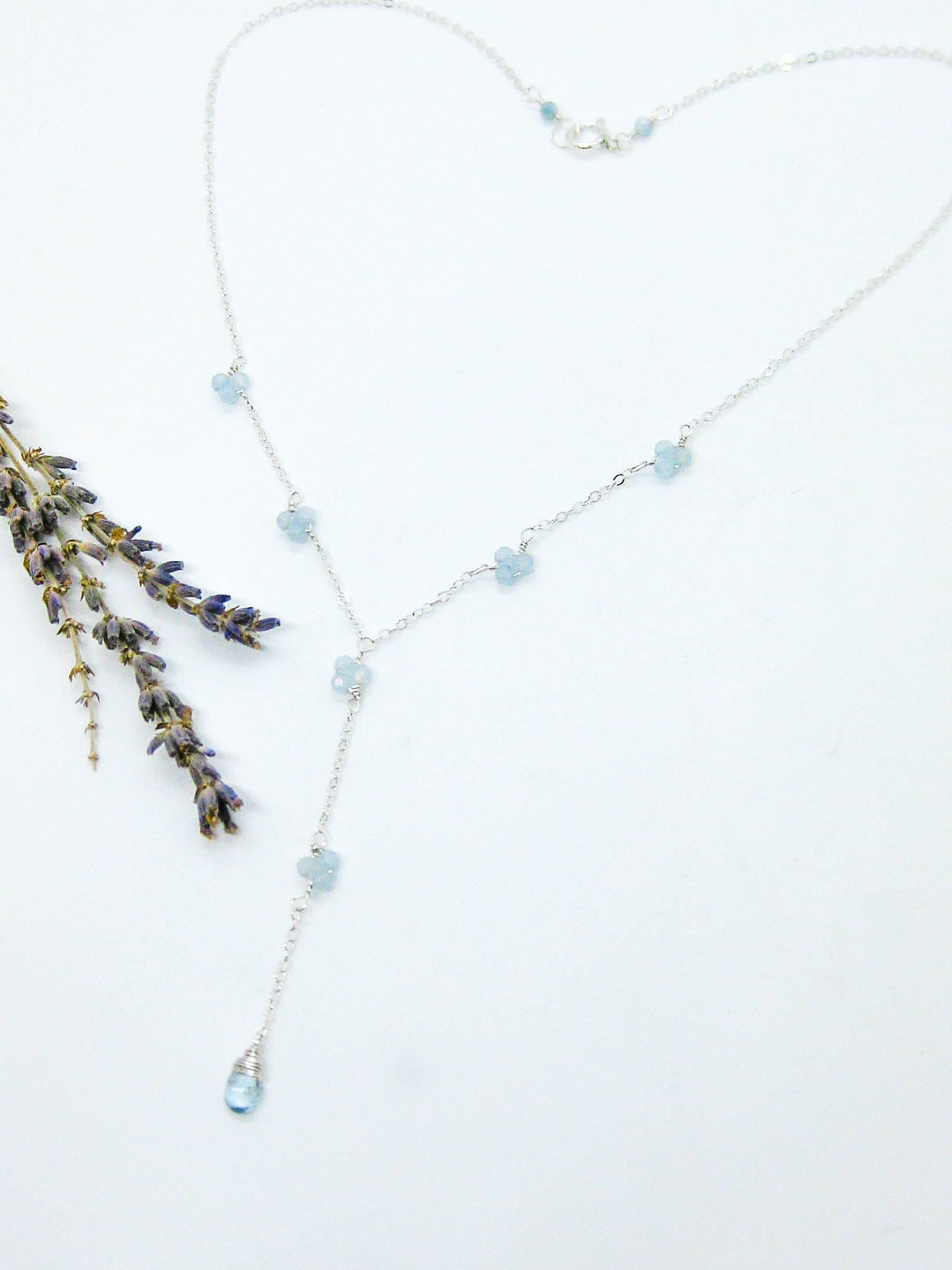 Hyacinth Drop Necklace