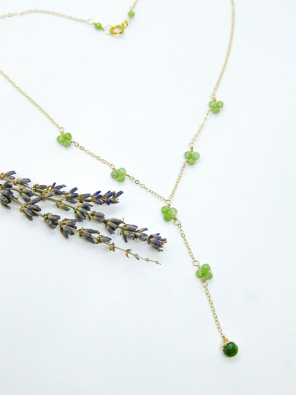 Hyacinth Drop Necklace