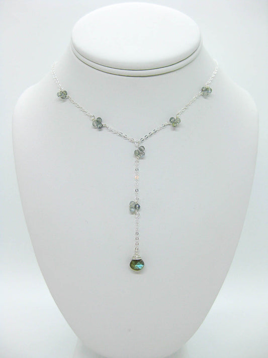 Hyacinth Drop Necklace