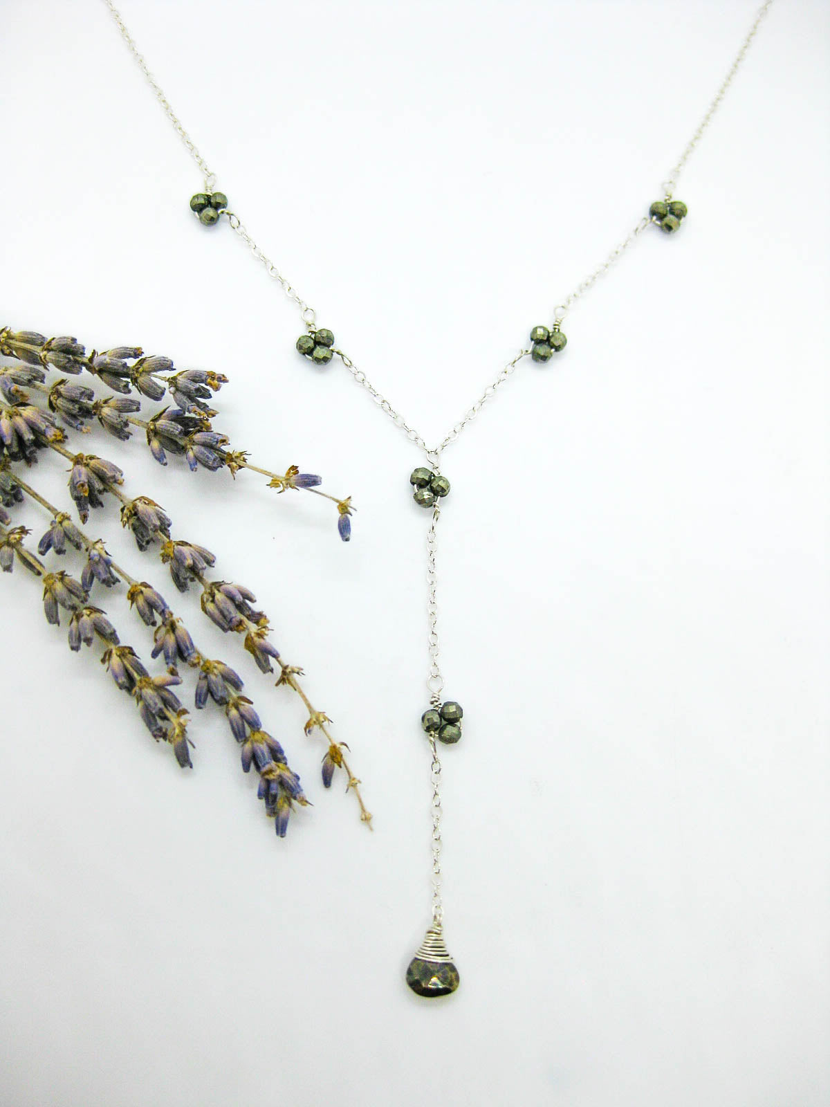 Hyacinth Drop Necklace