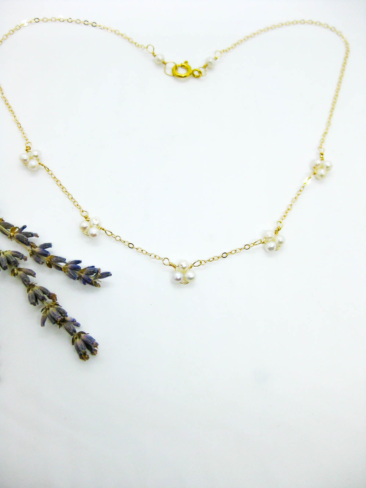 Hyacinth: Pearl Choker