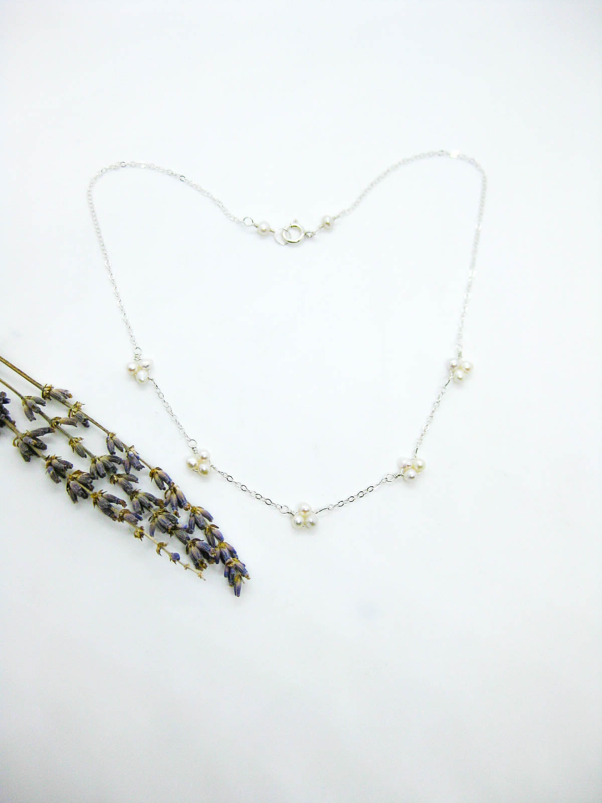 Hyacinth: Pearl Choker