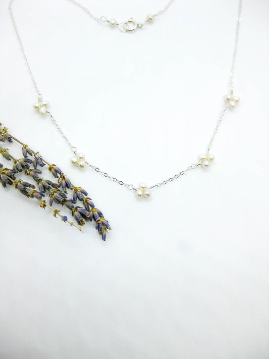 Hyacinth: Pearl Choker