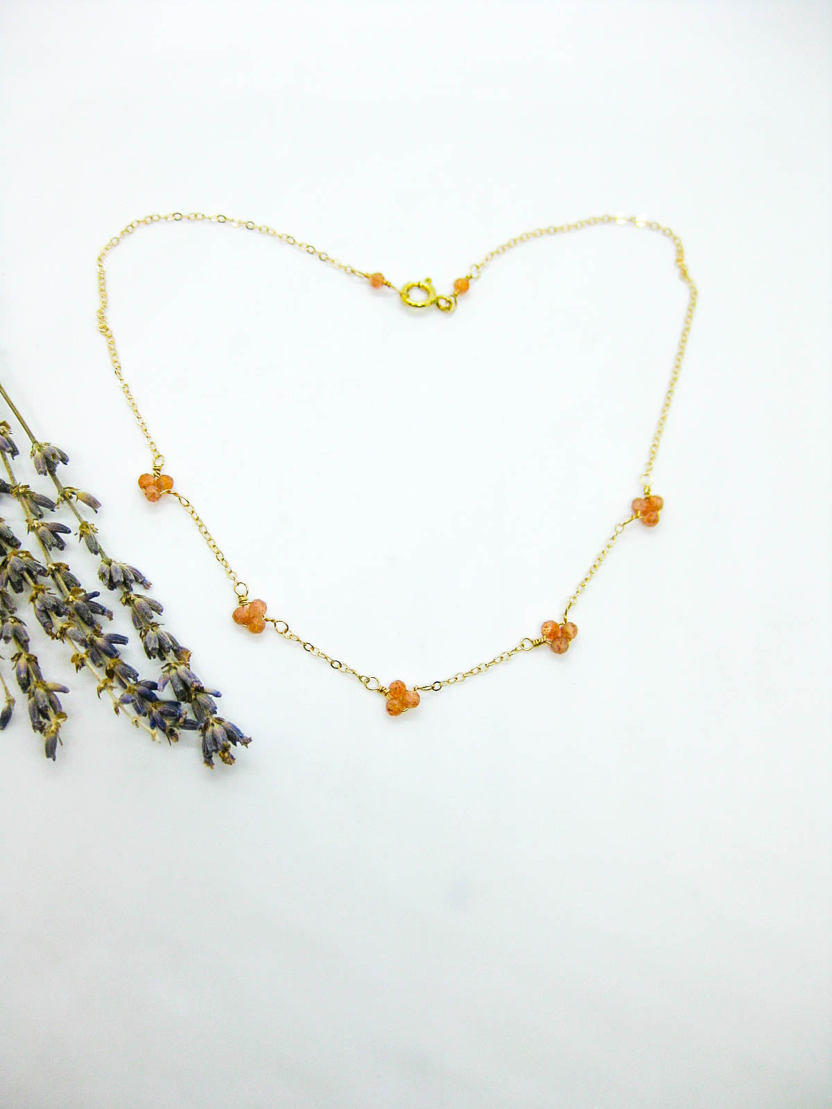 Hyacinth: Sunstone Choker