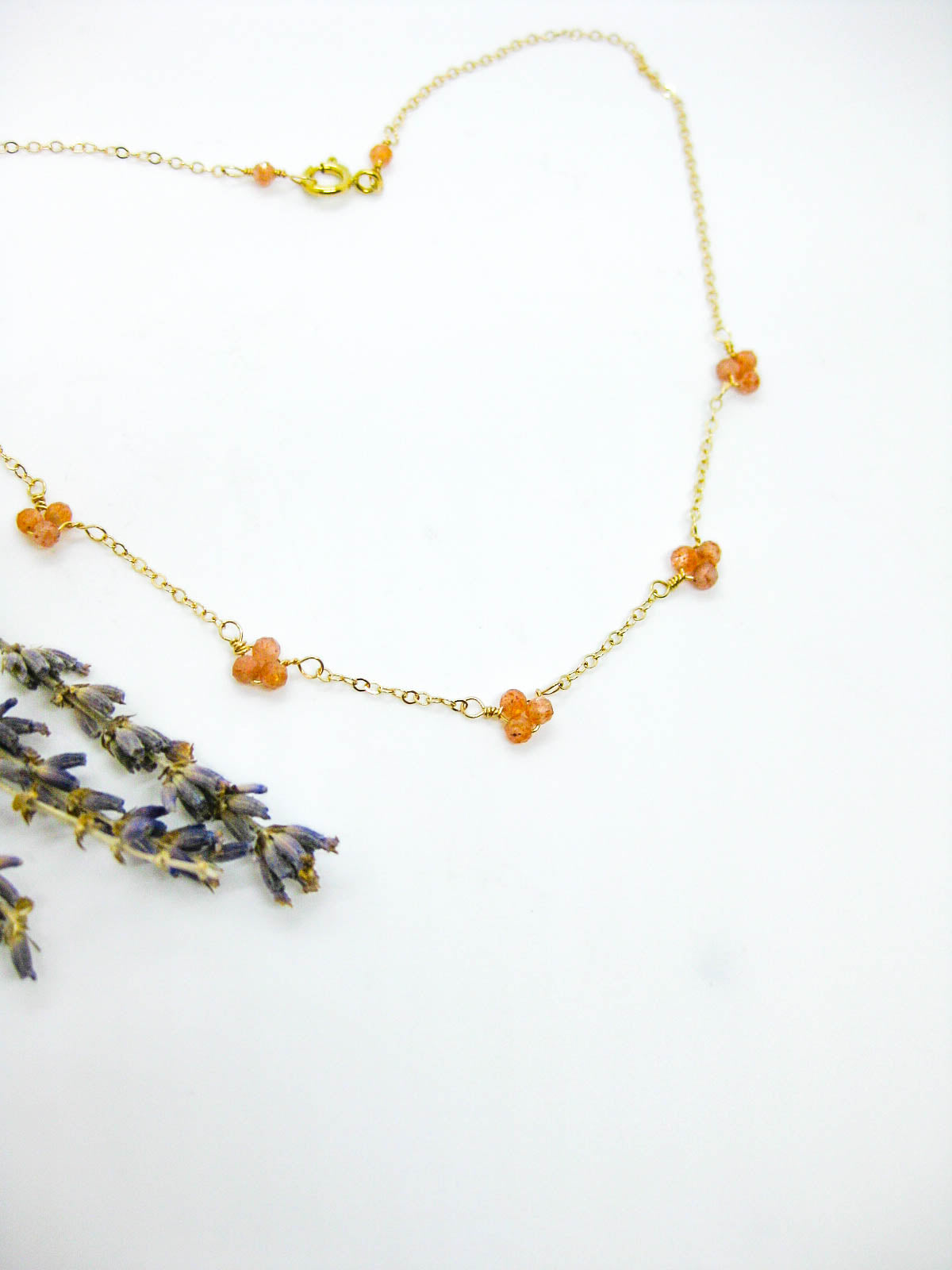 Hyacinth: Sunstone Choker